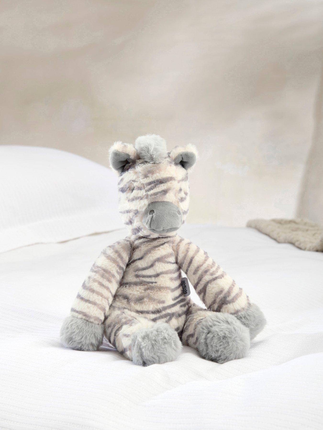 Mamas & Papas Soft Toy - Zebra in One Colour