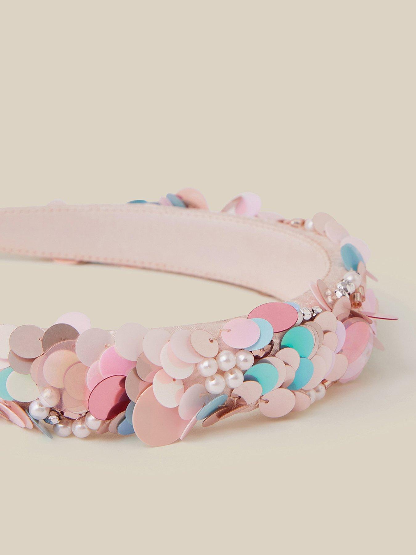 Image 2 of 2 of Monsoon Girls Twinkle Sequin Aliecband - Multi