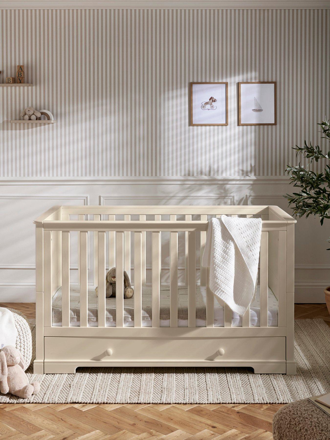 Image 3 of 7 of Mamas & Papas Oxford Cotbed Cashmere