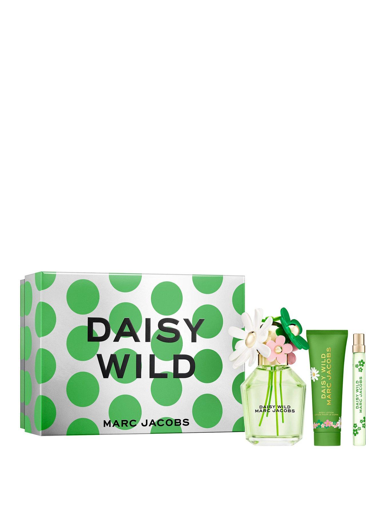 Marc Jacobs Marc Jacobs Daisy Wild Eau De Parfum For Women And Body Lotion Trio Gift Set in One Colour