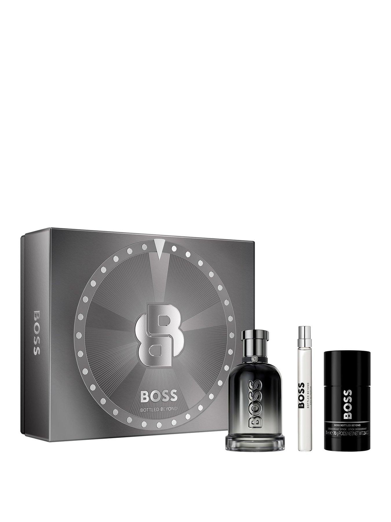 Image 1 of 4 of BOSS Bottled Beyond for Him EDP 100ml + Pen Spray 10ml + Deo Stick 75ml Gift Set