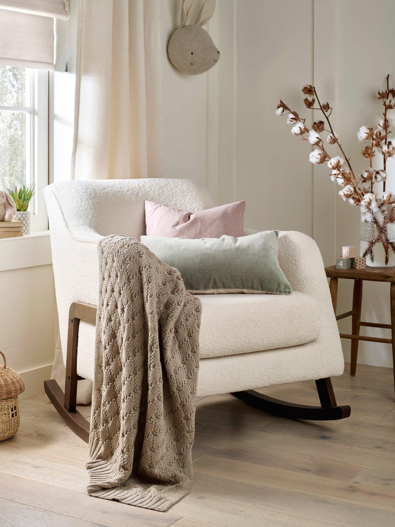 Image 7 of 7 of Mamas & Papas Knitted Blanket  - Diamond Mocha