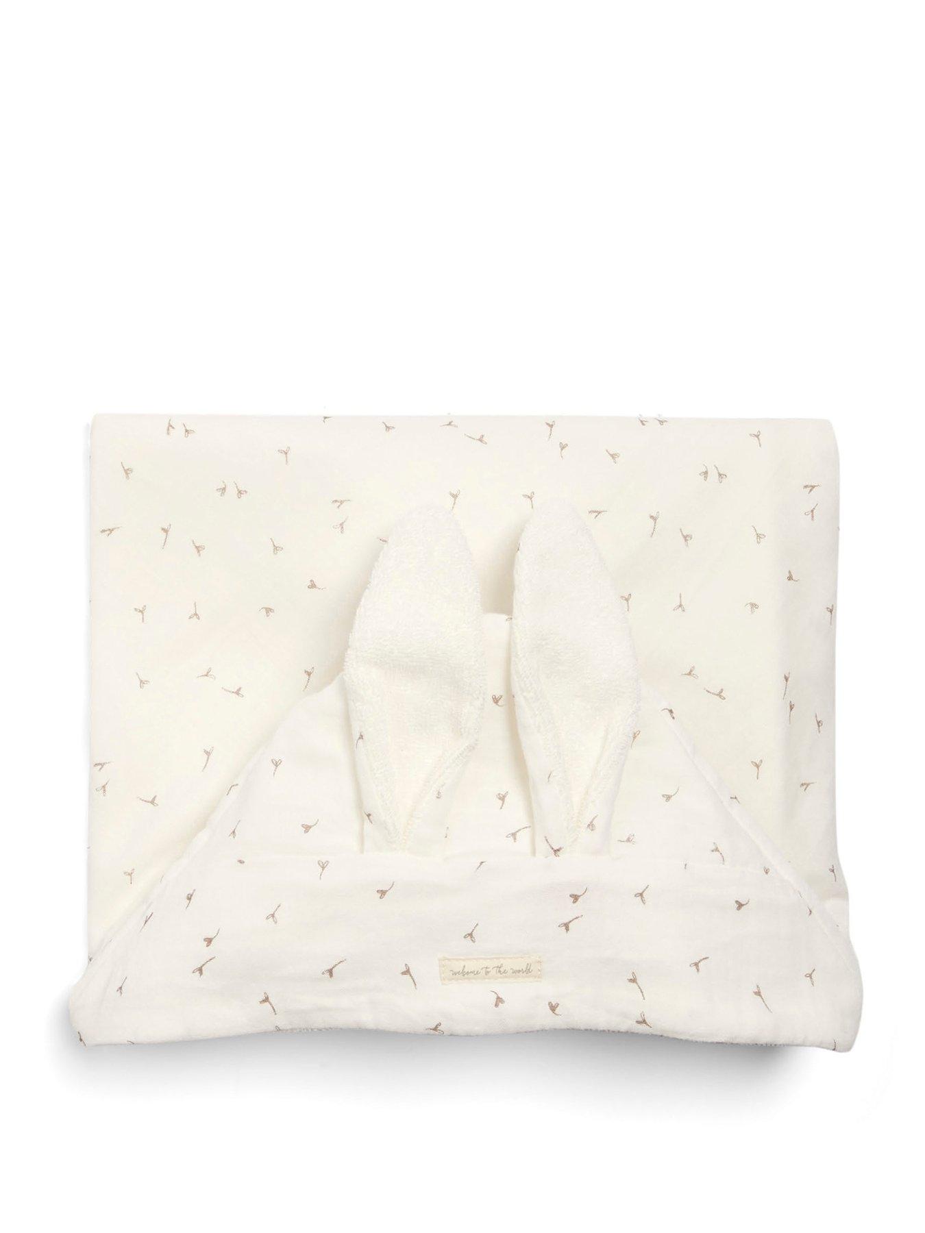 Image 2 of 7 of Mamas & Papas Hooded Towel - Seedling