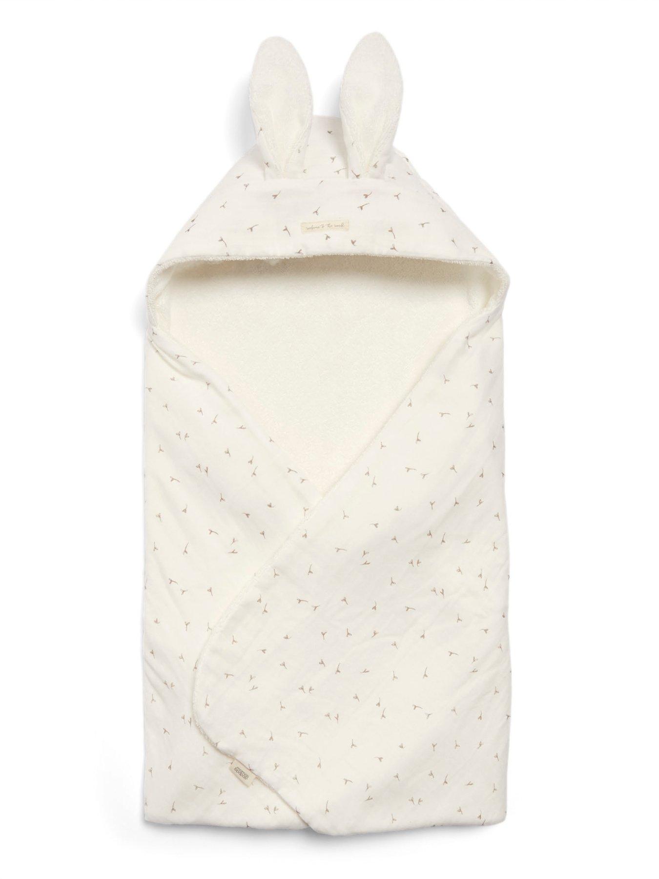 Image 3 of 7 of Mamas & Papas Hooded Towel - Seedling