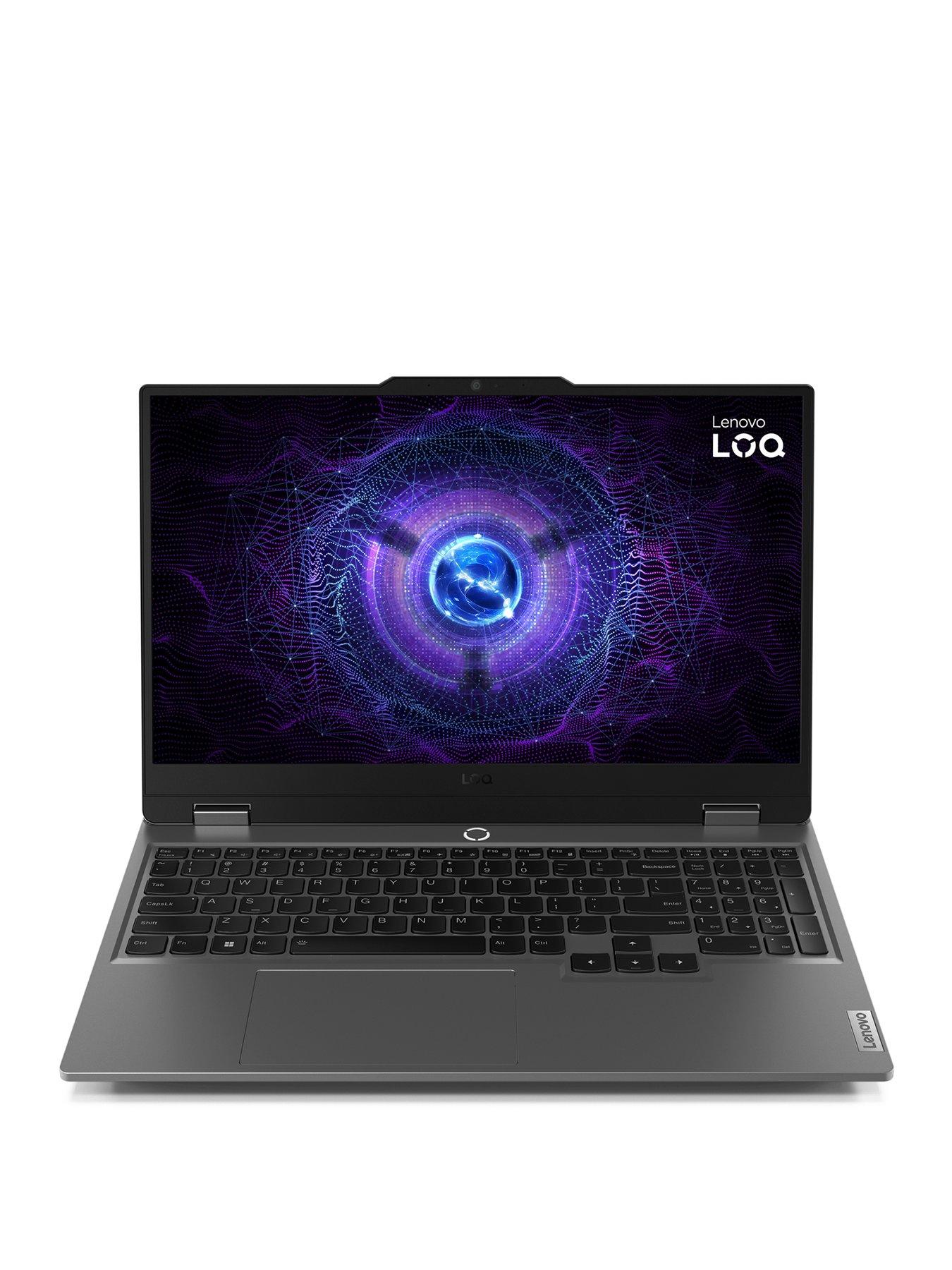 Image 1 of 7 of Lenovo LOQ 15IRX9 15.6in Gaming Laptop - GeForce RTX 3050, Intel Core i5, 16GB RAM, 512GB SSD, FHD IPS, 144Hz, Grey