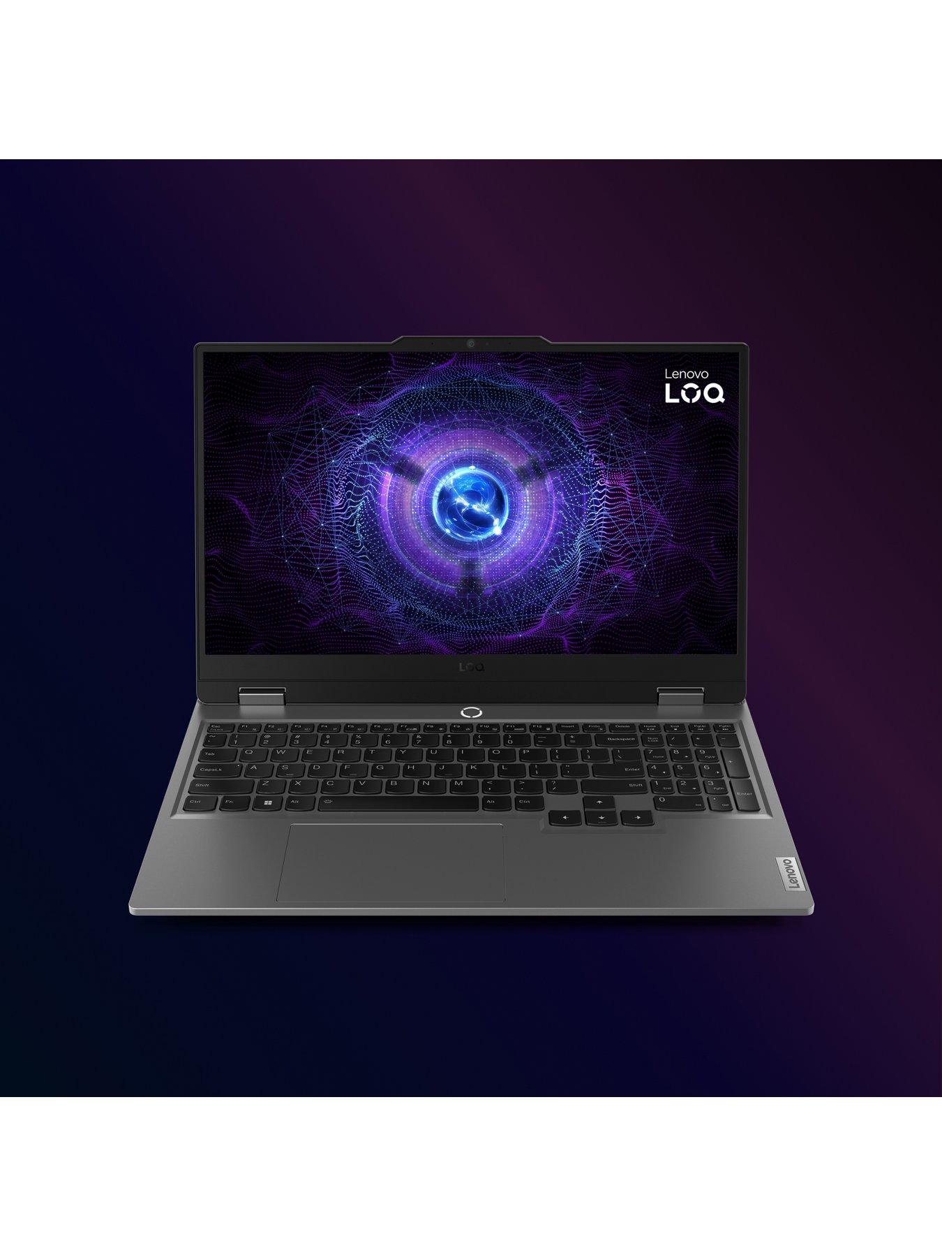 Image 2 of 7 of Lenovo LOQ 15IRX9 15.6in Gaming Laptop - GeForce RTX 3050, Intel Core i5, 16GB RAM, 512GB SSD, FHD IPS, 144Hz, Grey