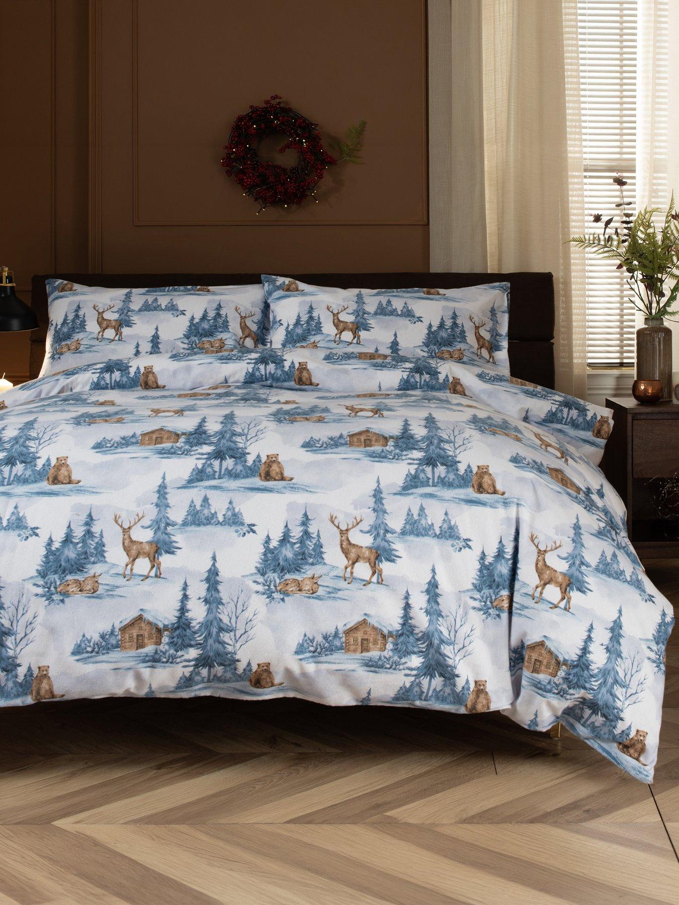 Image 1 of 5 of Deyongs Deyongs Snowy Bear King Duvet Set