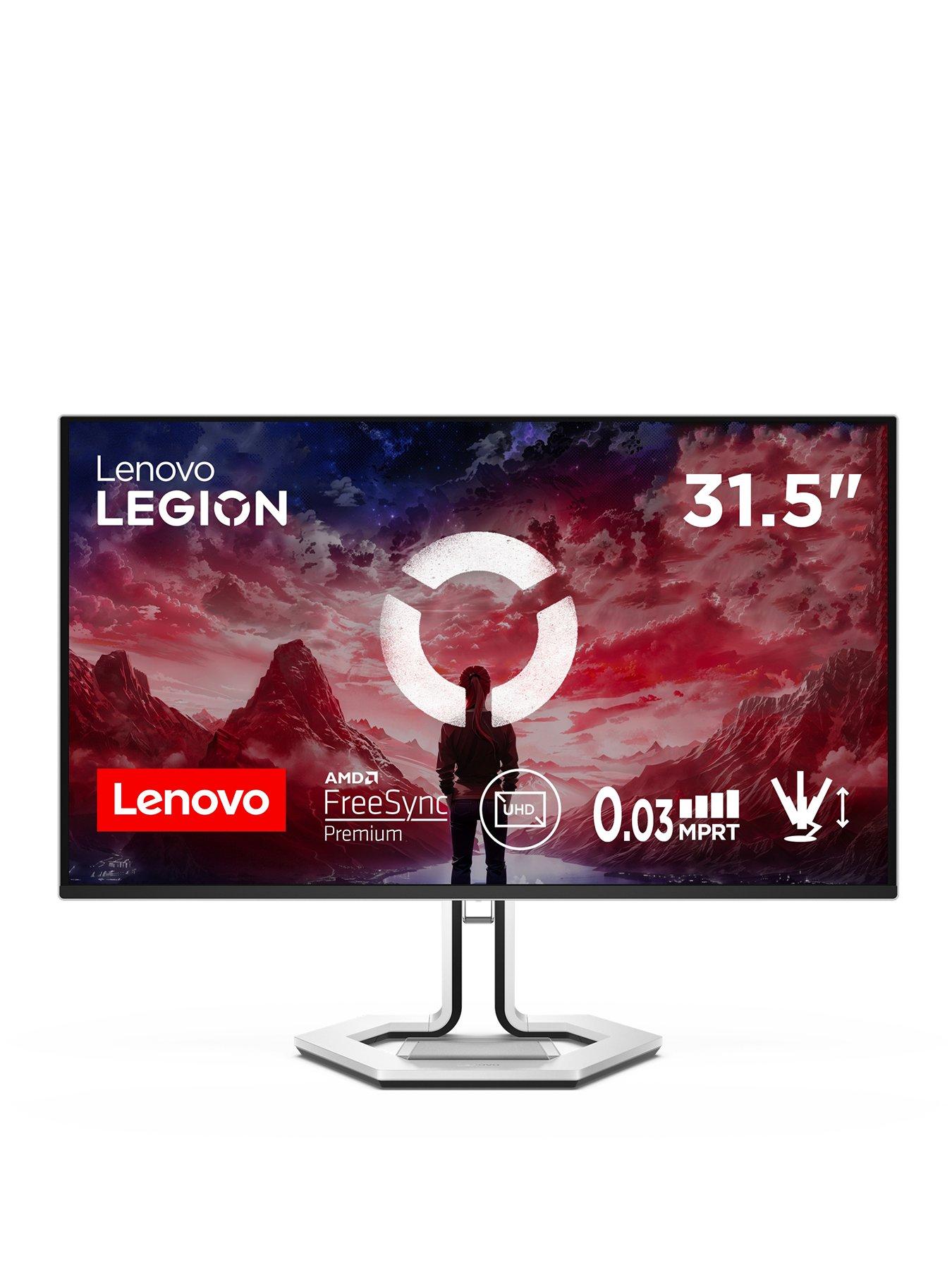 Image 1 of 6 of Lenovo Legion Pro 32UD-10 31.5" 4K OLED Gaming Monitor - 240Hz, DisplayHDR True Black 400, USB-C Docking, G-SYNC, FreeSync Premium Pro