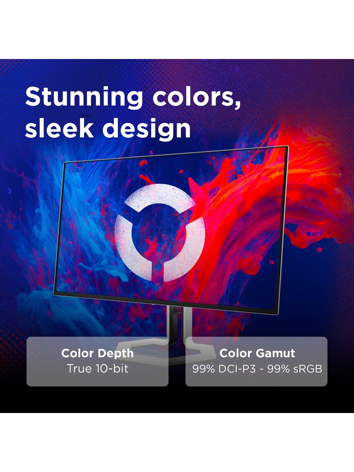 Image 4 of 6 of Lenovo Legion Pro 32UD-10 31.5" 4K OLED Gaming Monitor - 240Hz, DisplayHDR True Black 400, USB-C Docking, G-SYNC, FreeSync Premium Pro
