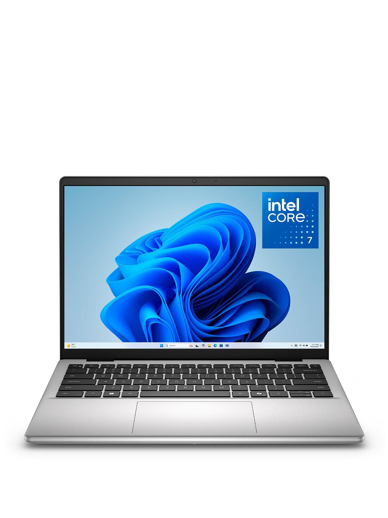 Dell 14 Laptop DC14250 - Intel Core 7, 16GB RAM, 512GB SSD, 14in 2K, Silver - No Power Adaptor Included