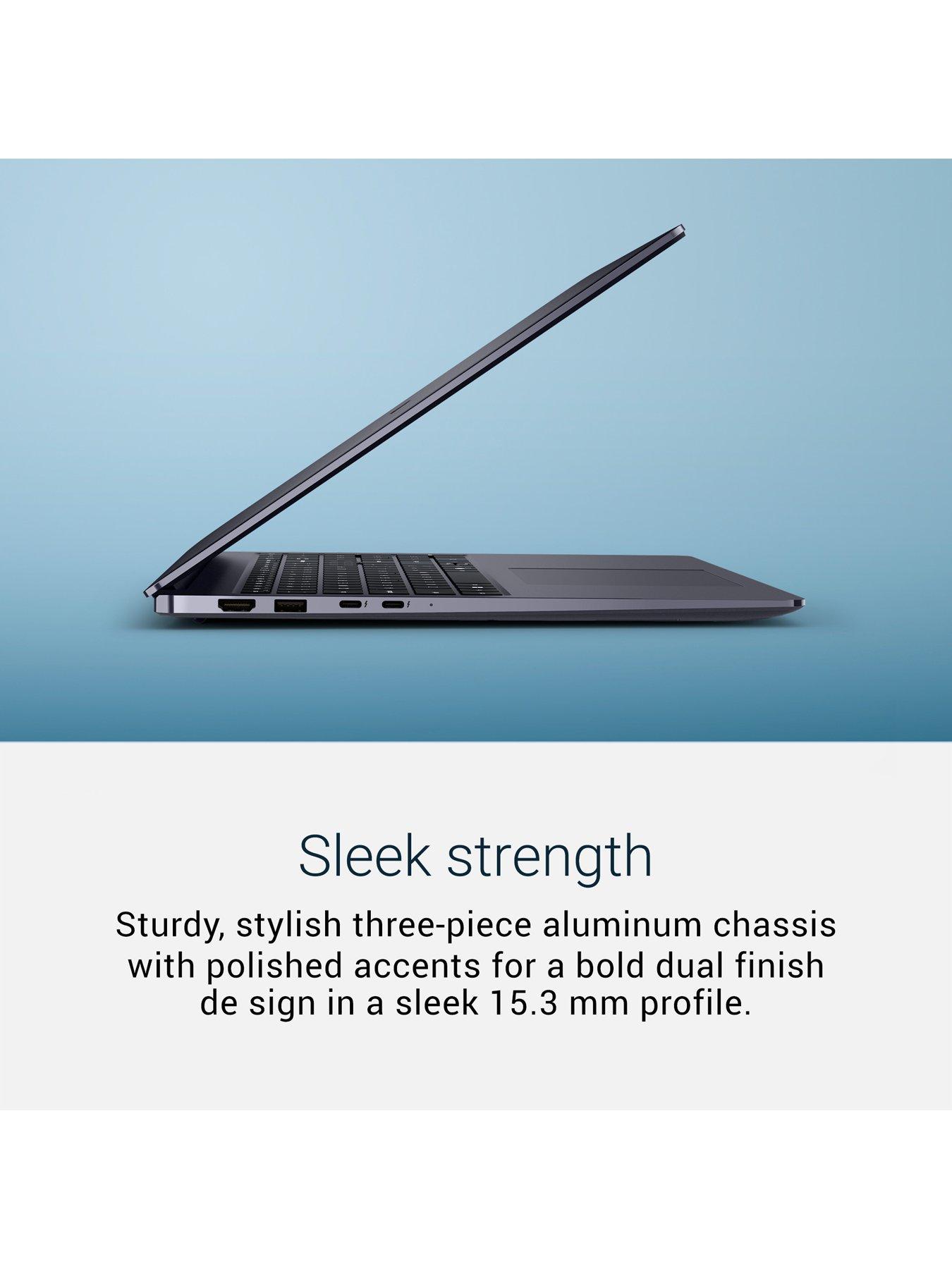 Image 4 of 7 of Dell 16S Laptop DS16260 - Copilot+ PC - Intel Core Ultra 7, 16GB RAM, 512GB SSD, 16in OLED QHD+, Blue - No Power Adaptor Included
