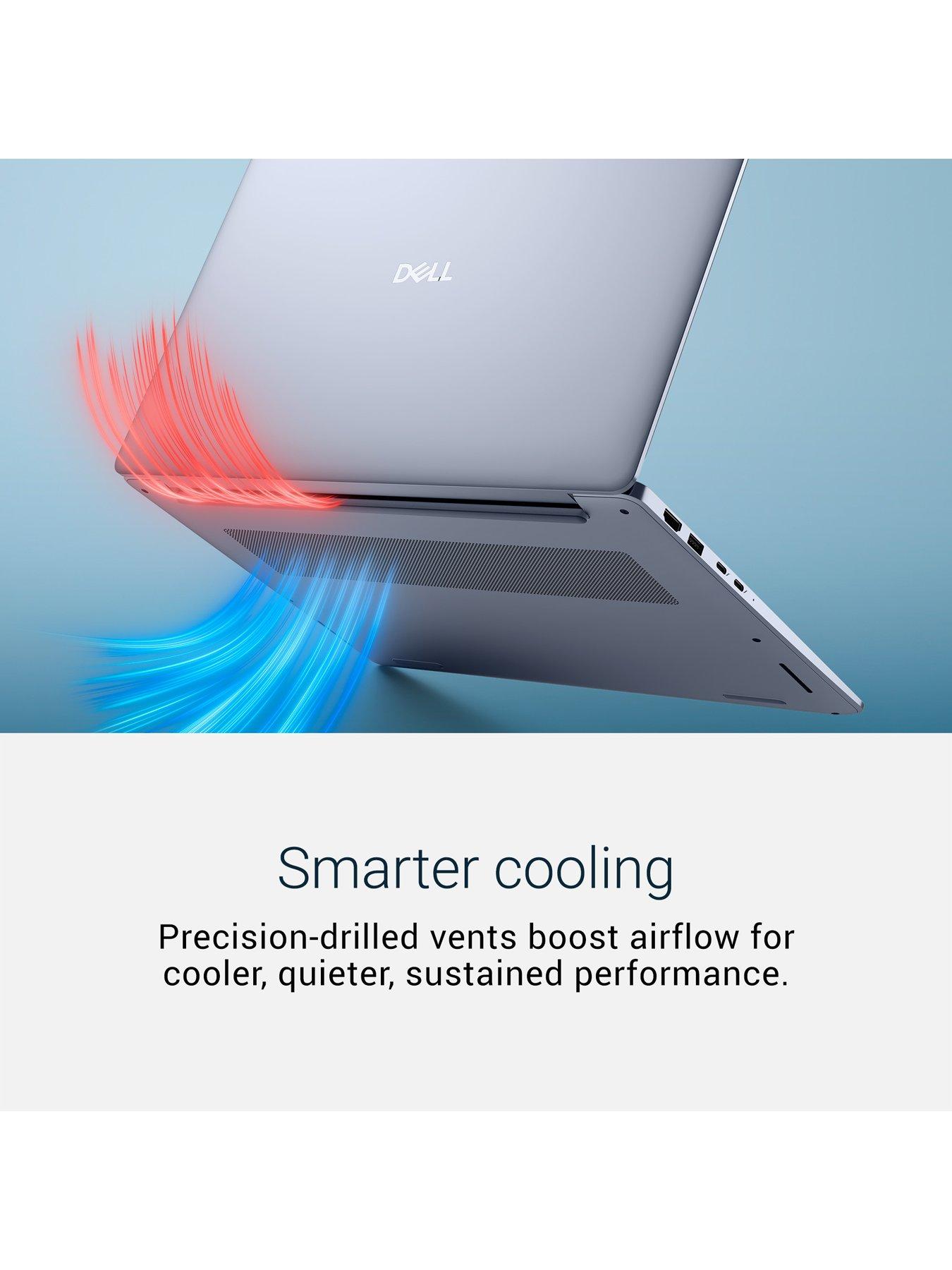 Image 5 of 7 of Dell 16S Laptop DS16260 - Copilot+ PC - Intel Core Ultra 7, 16GB RAM, 512GB SSD, 16in OLED QHD+, Blue - No Power Adaptor Included