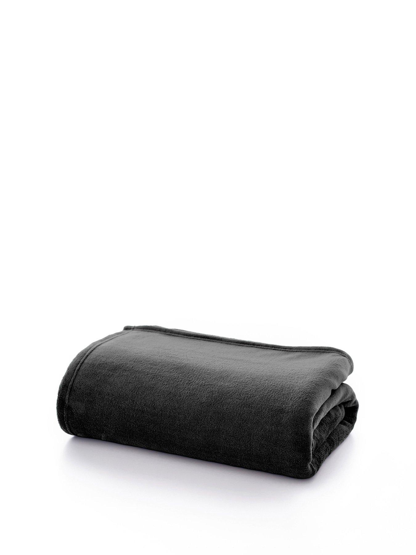 Image 2 of 2 of Deyongs Snuggle Touch Throw Extra Large 150x200cm Carbon