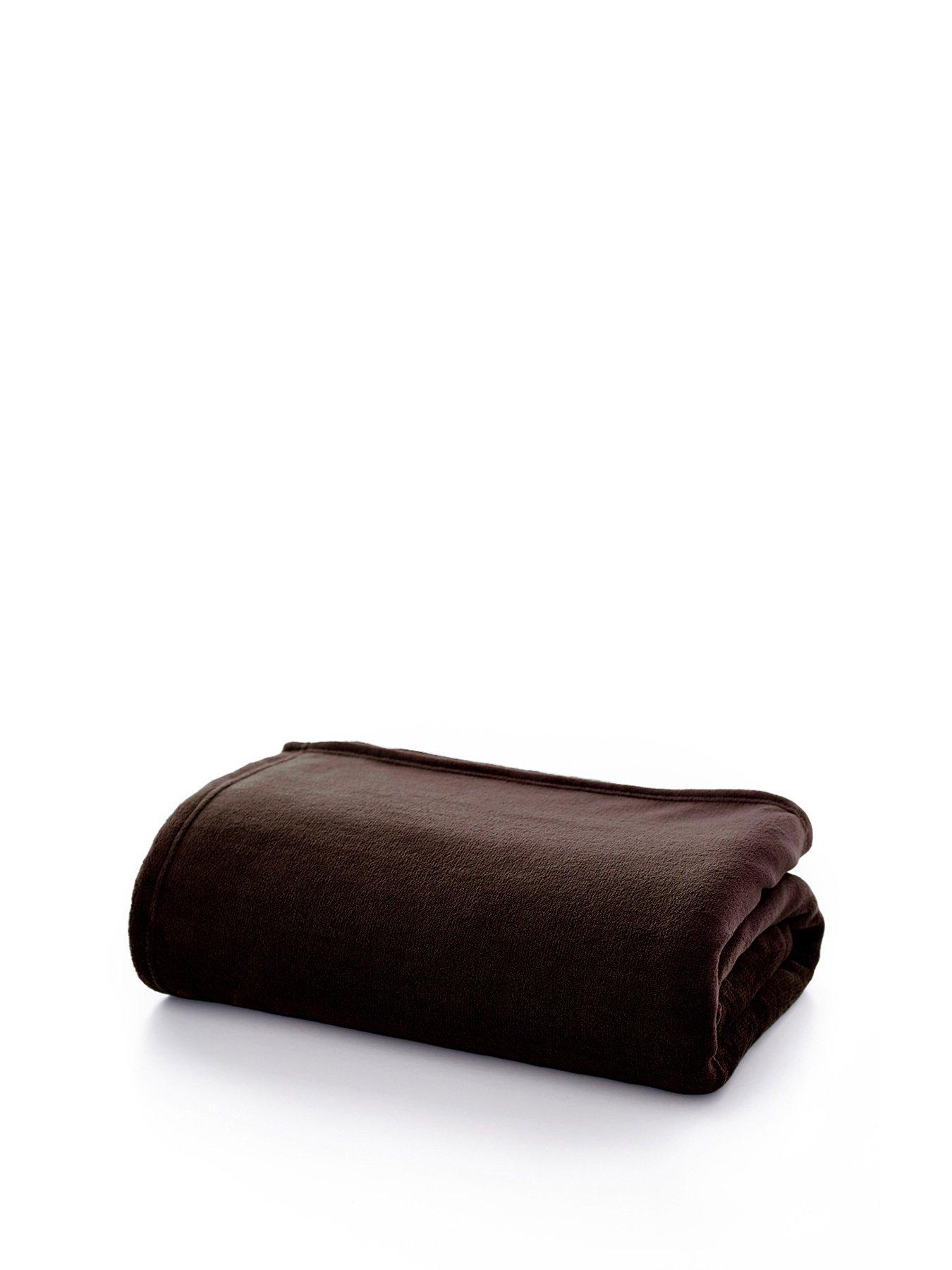 Image 2 of 2 of Deyongs Snuggle Touch Throw Extra Large 150x200cm Chocolate