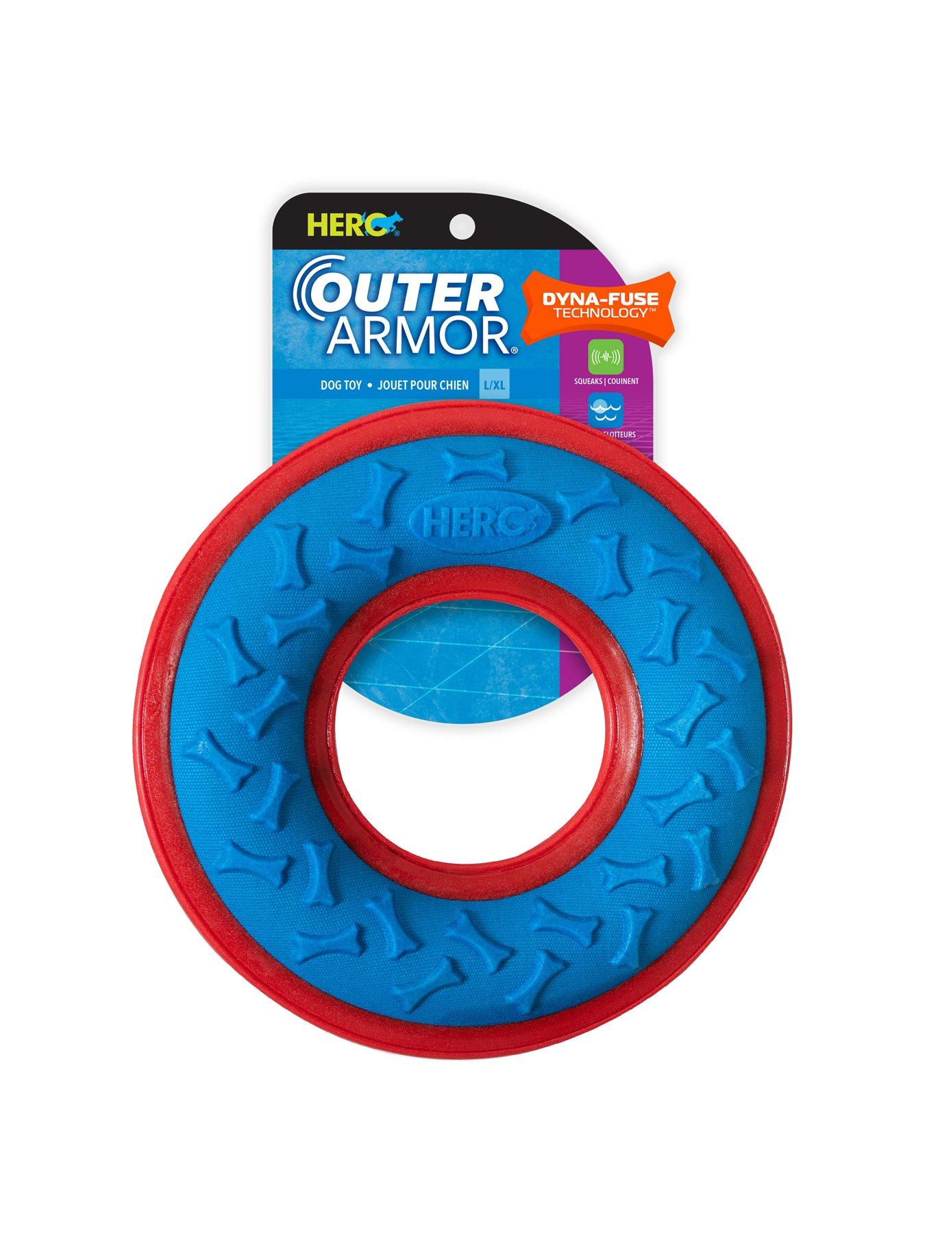 Image 1 of 2 of Rosewood Outer Armor Ring Dog Toy
