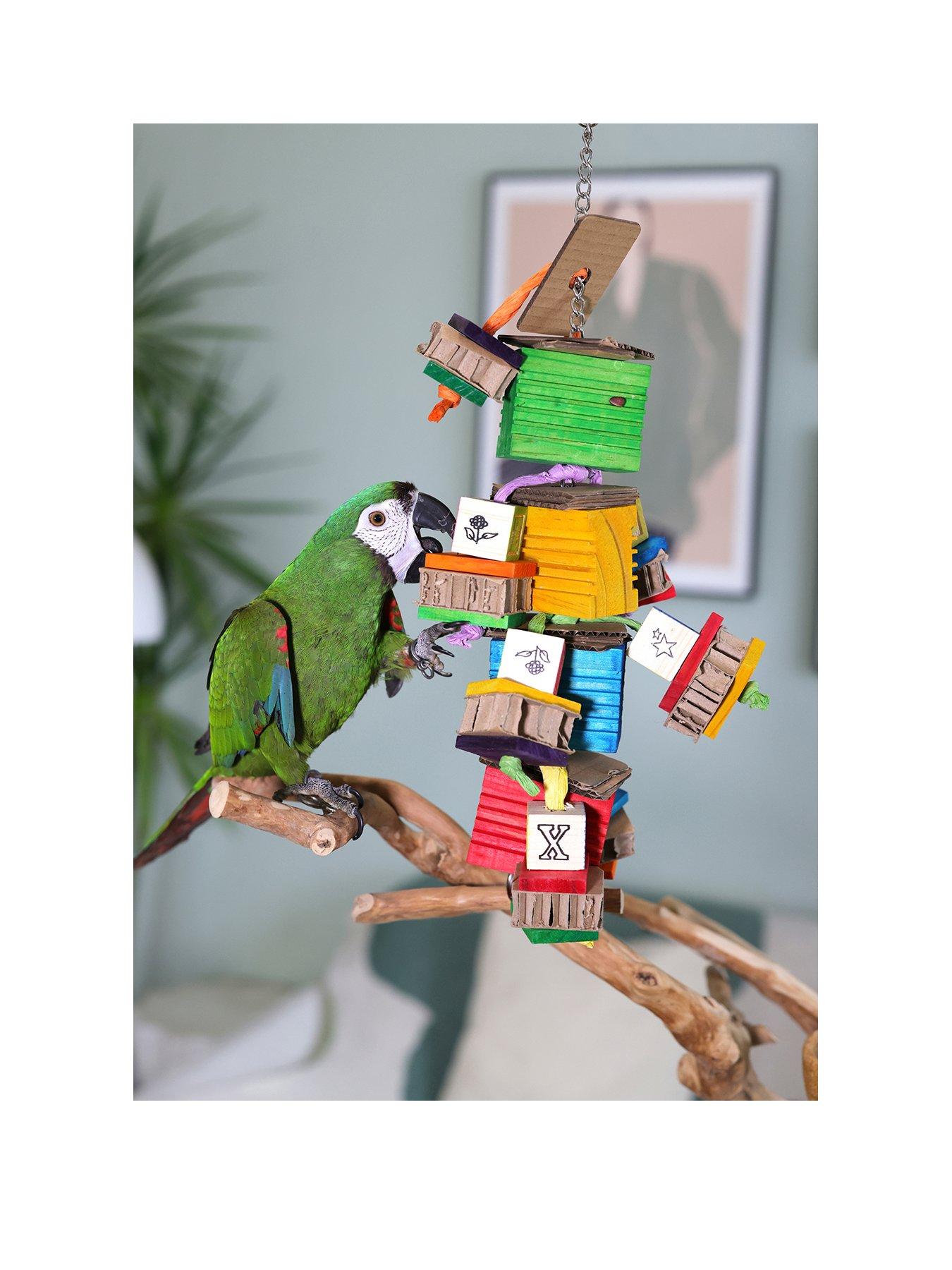 Image 2 of 6 of Rosewood BB Groovy Blocks Bird Toy