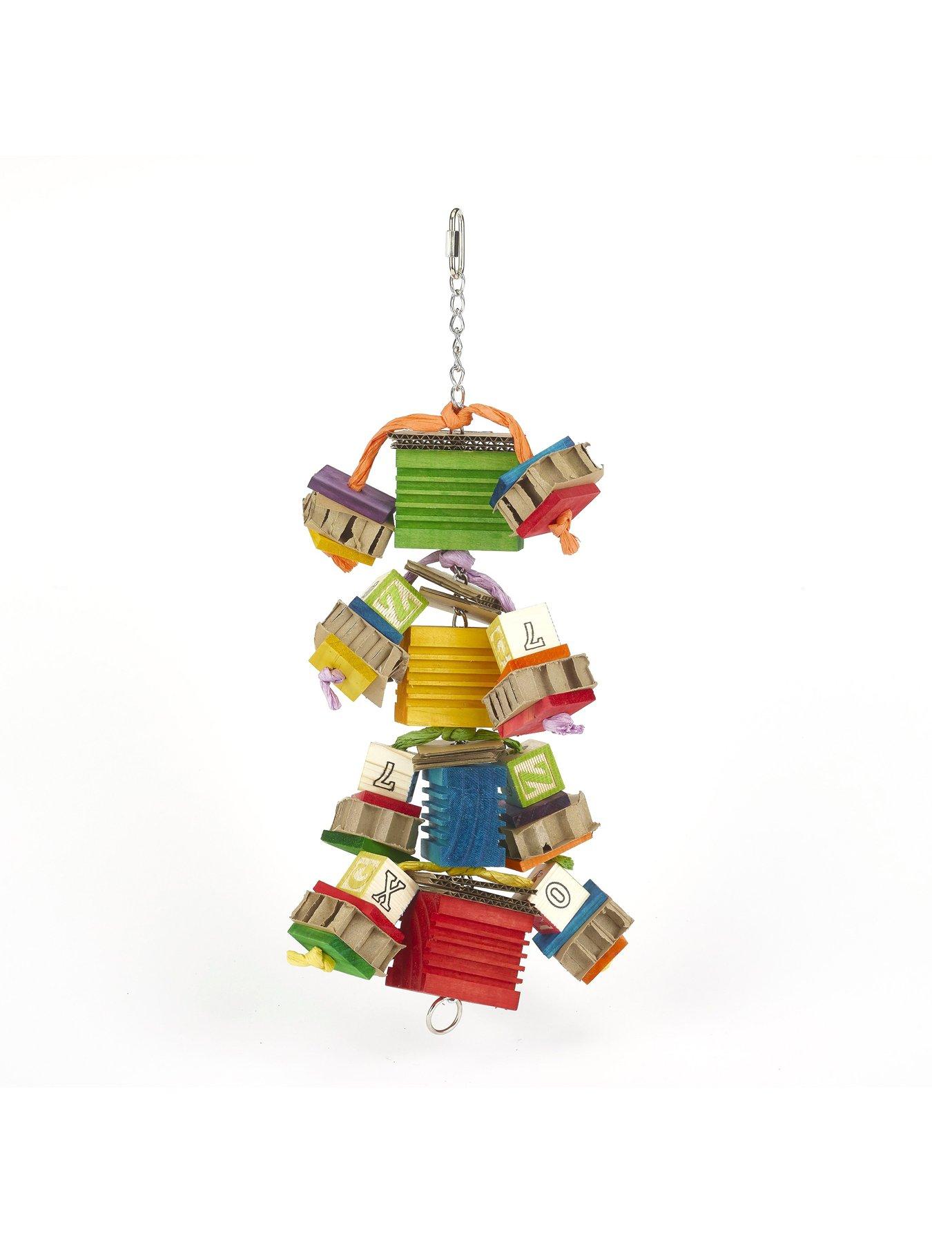 Image 4 of 6 of Rosewood BB Groovy Blocks Bird Toy