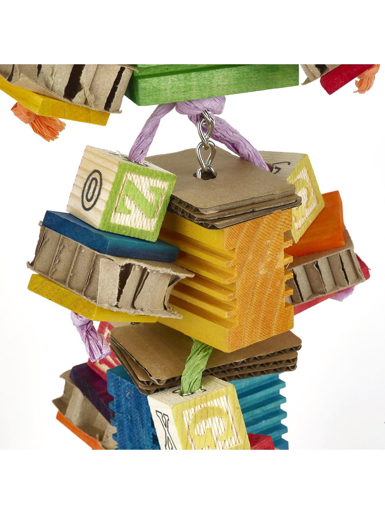 Image 5 of 6 of Rosewood BB Groovy Blocks Bird Toy