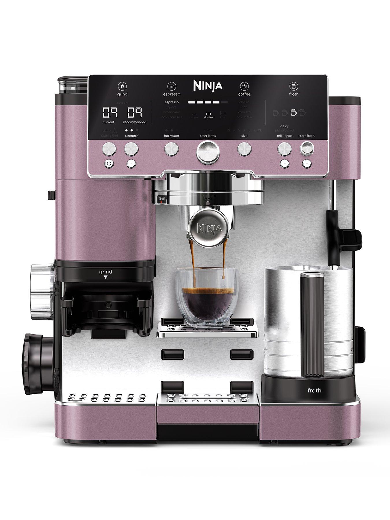 Image 1 of 8 of NINJA Ninja Luxe Cafe Premier Plus Series Espresso Machine - Raspberry Blush