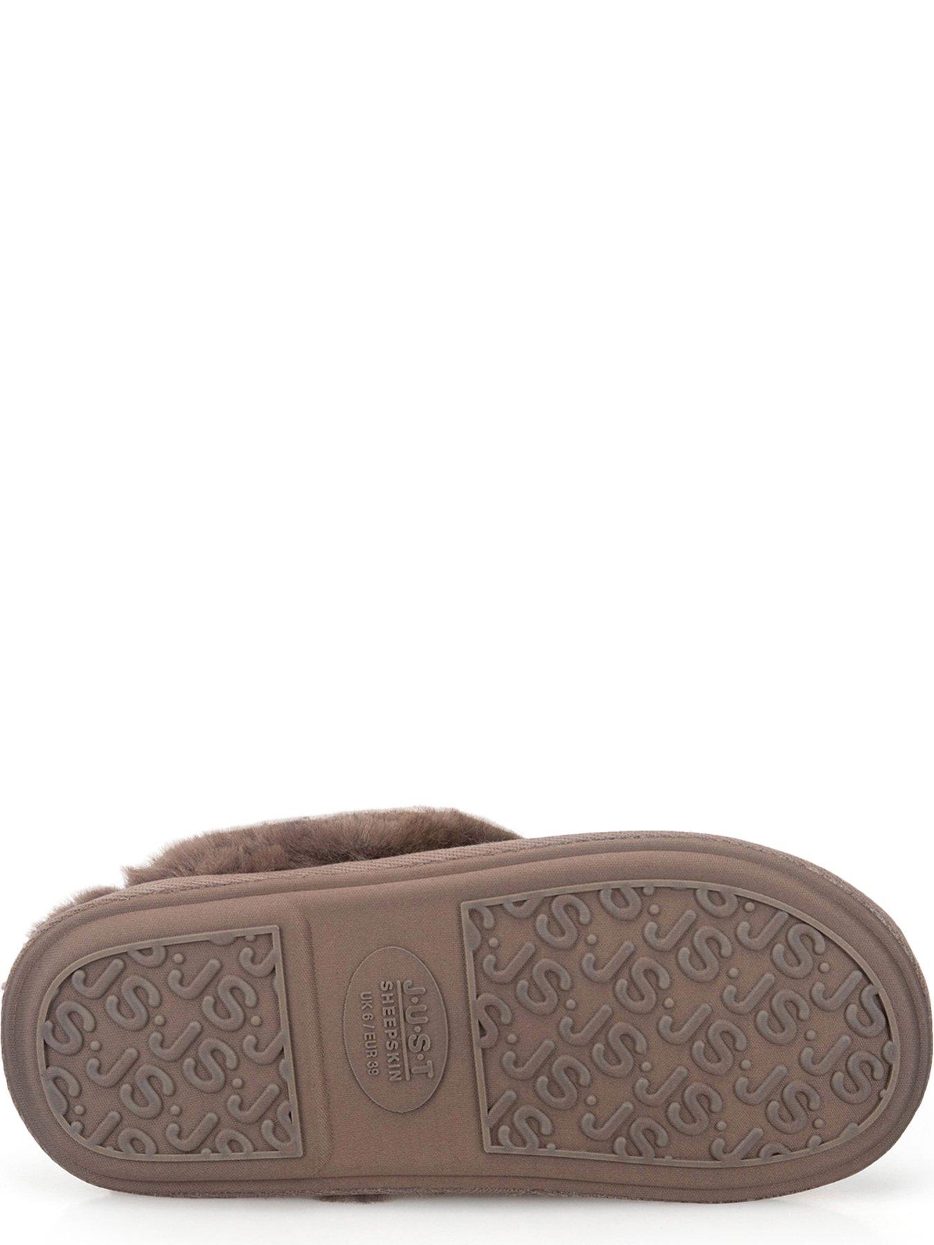 Image 4 of 5 of Just Sheepskin Just Sheepskin Womens Duchess Mule Slippers - Animal