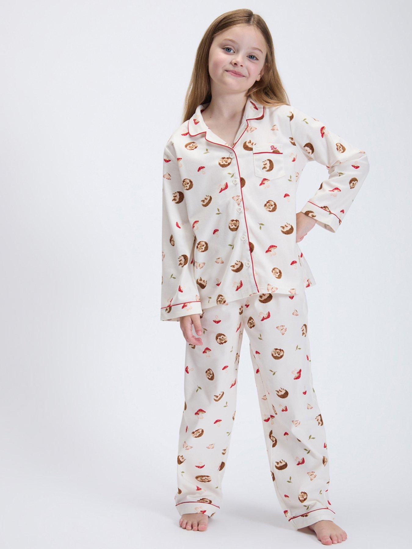 Image 3 of 7 of Boux Avenue Boux Avenue Kids-hedgehog Pj In A Bag - Cream