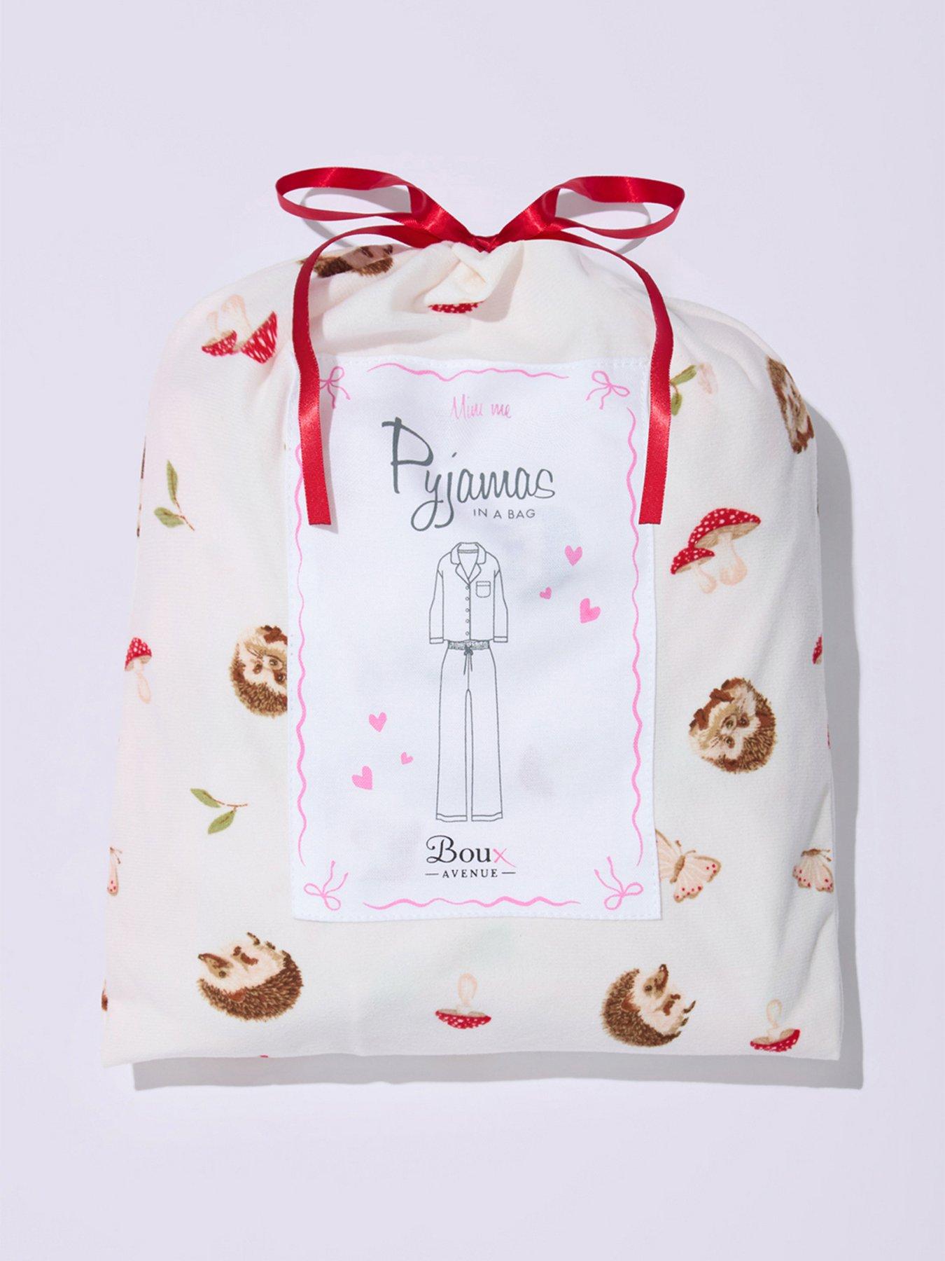 Image 7 of 7 of Boux Avenue Boux Avenue Kids-hedgehog Pj In A Bag - Cream