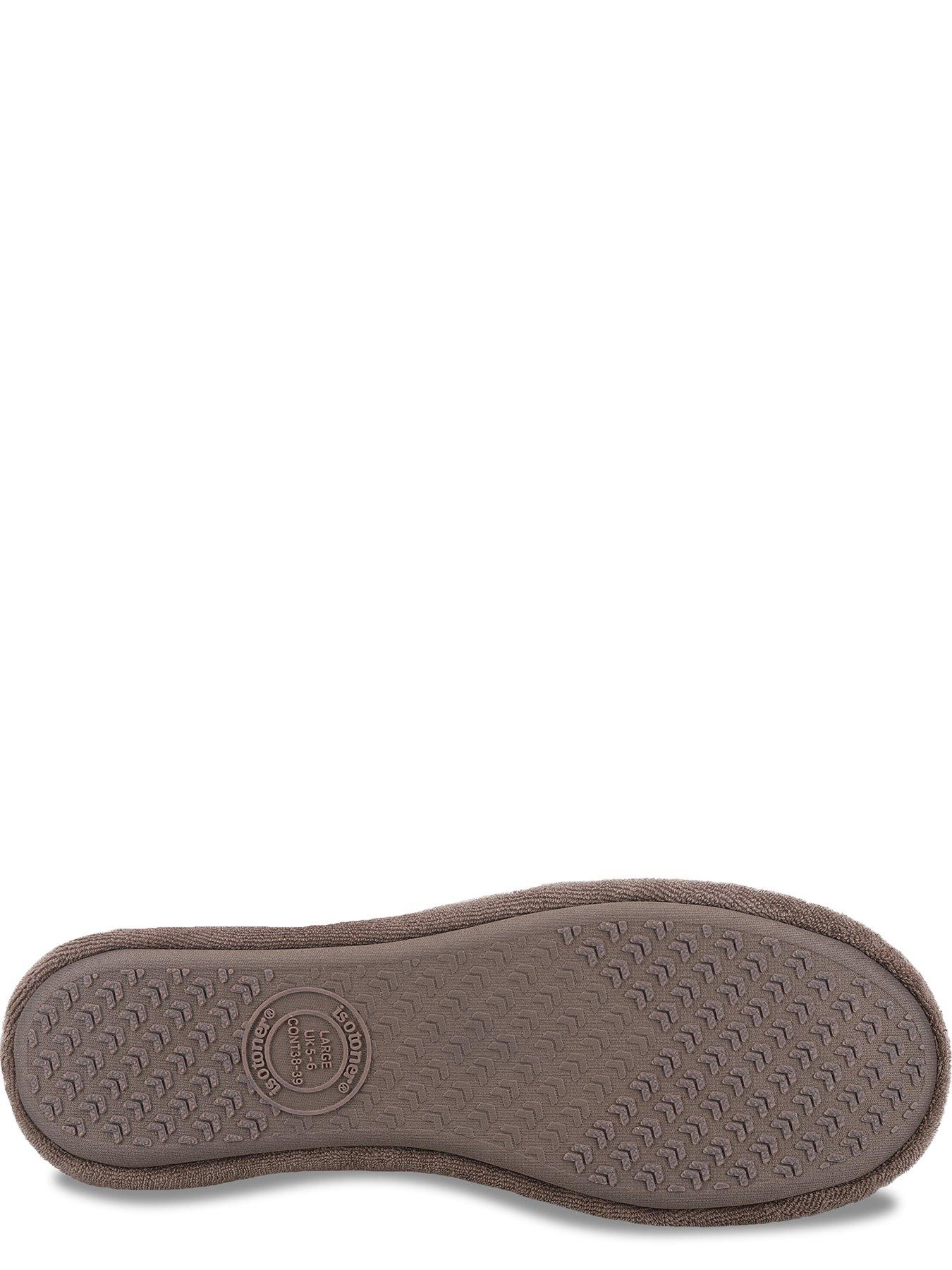 Image 4 of 5 of Totes Isotoner Totes Isotoner Womens Terry Ballet Slippers - Taupe