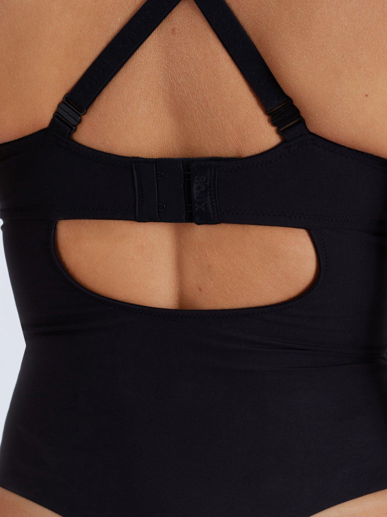 Image 5 of 5 of Boux Avenue Womens Fits Like A Dream Push-Up Cross-Back Body - Black