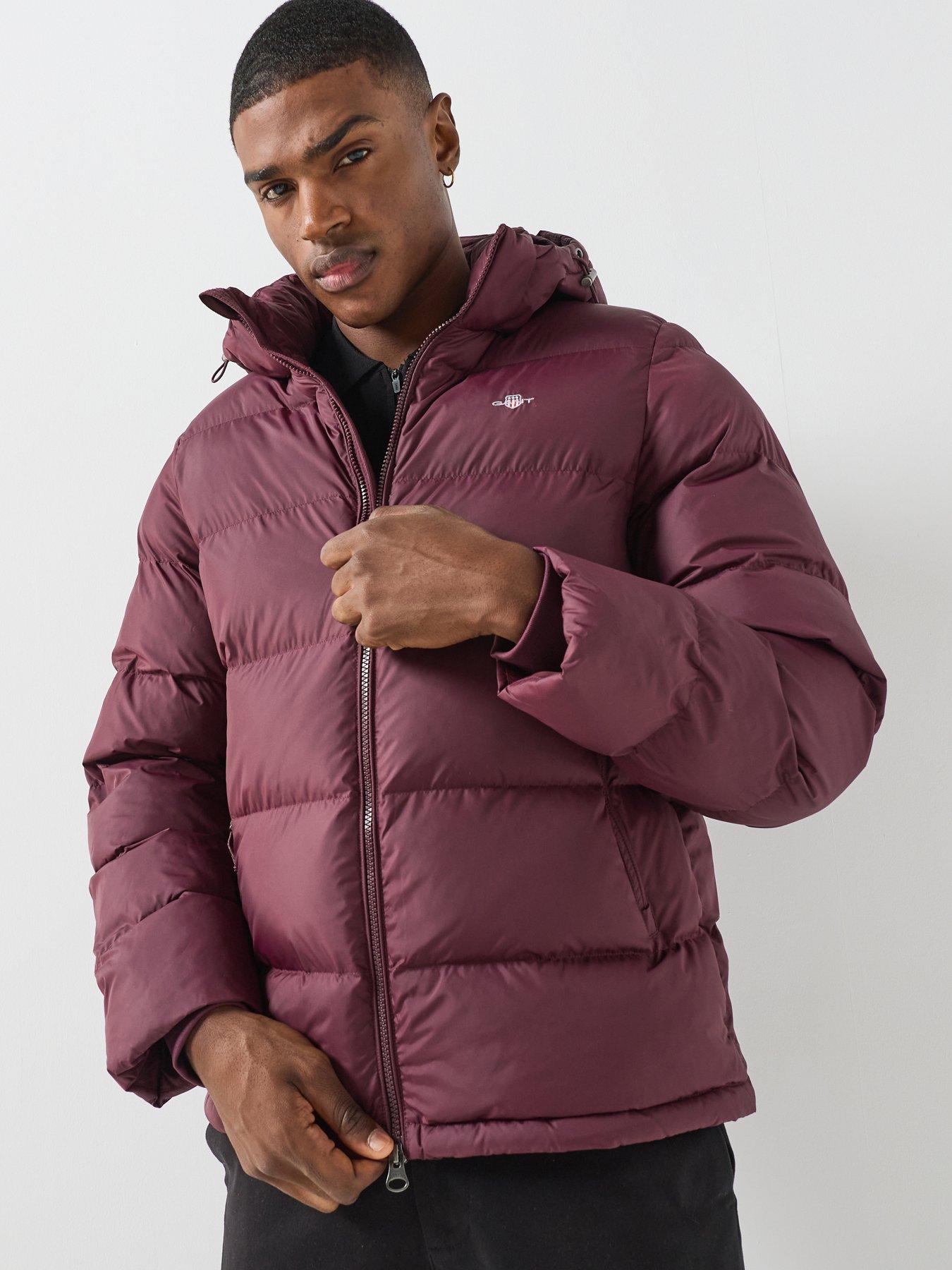 Image 1 of 6 of GANT Gant Active Cloud Padded Jacket - Purple