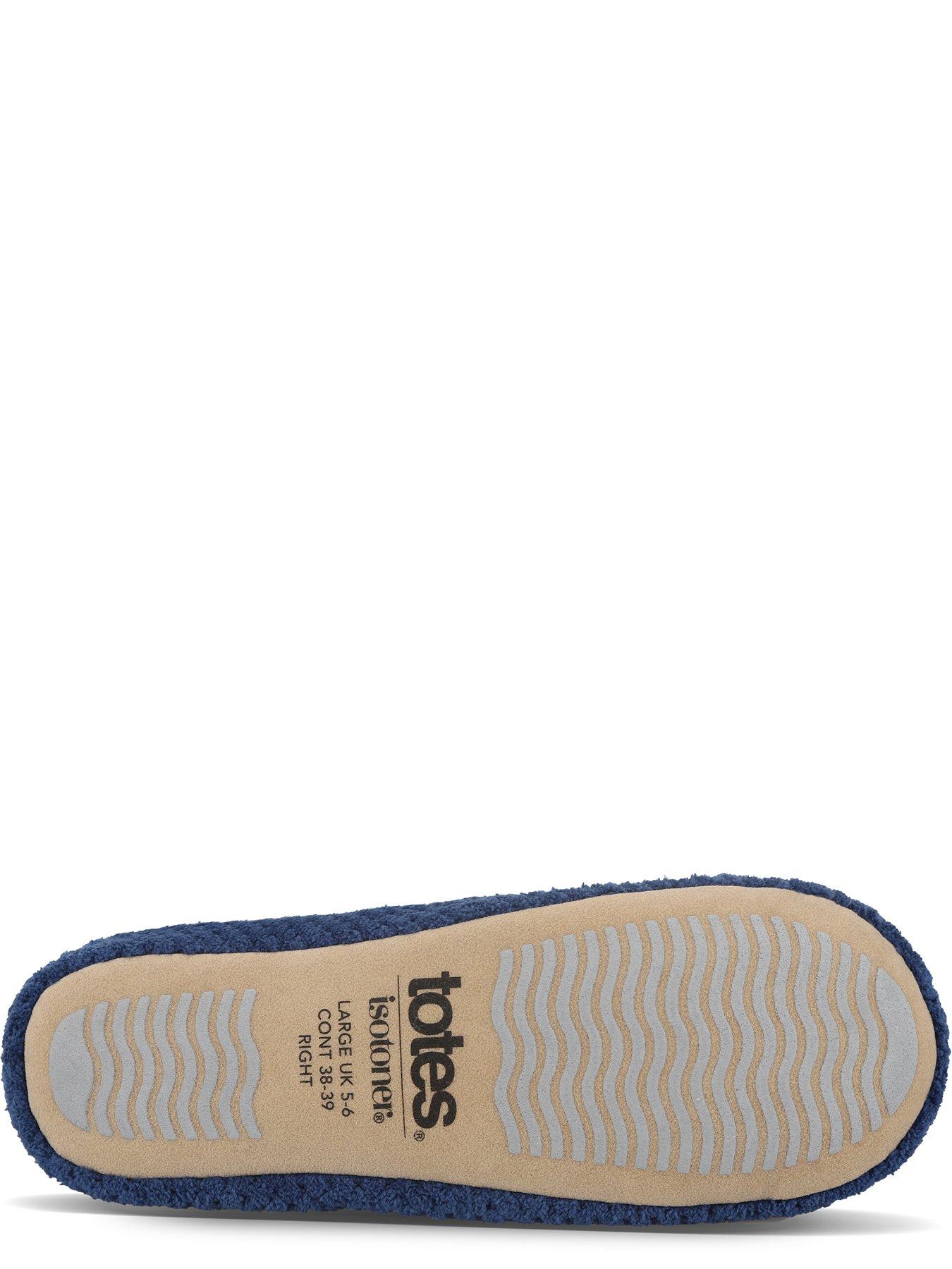 Image 4 of 5 of Totes Isotoner Totes Isotoner Womens Popcorn Ballet Slippers - Navy