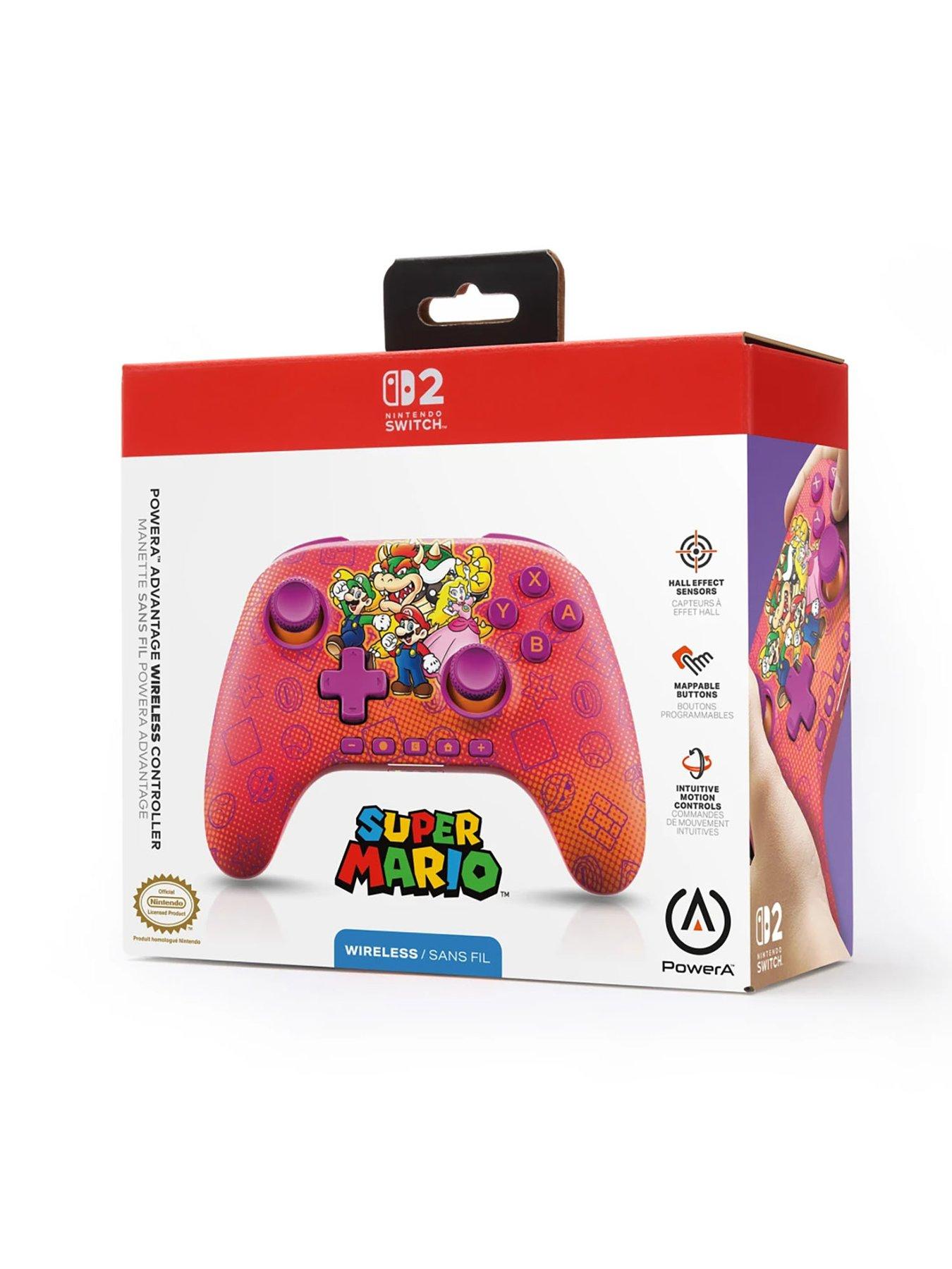 Image 6 of 6 of PowerA Advantage Wireless Controller for Nintendo Switch 2.0 - Mario & Friends