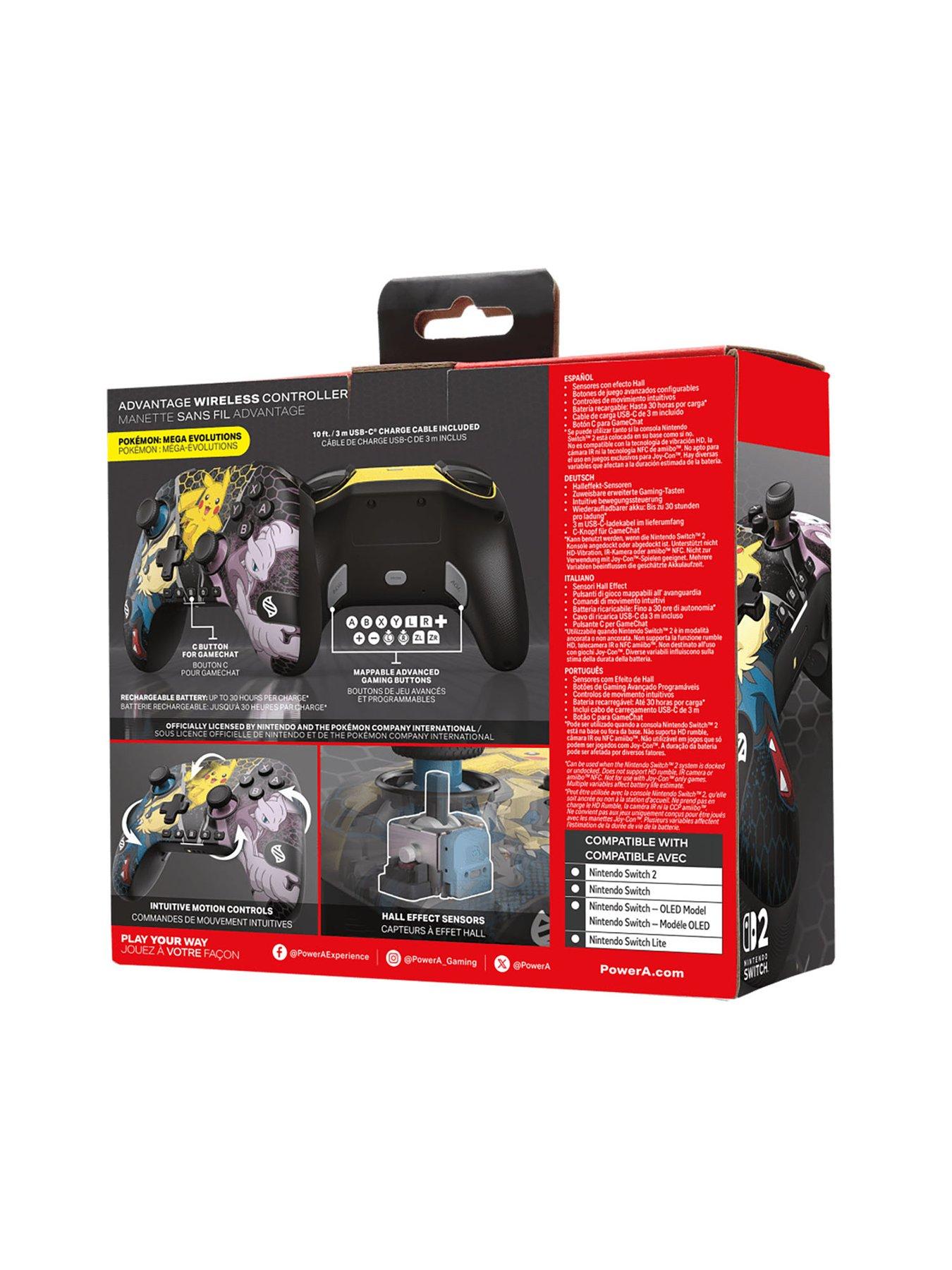 Image 6 of 7 of PowerA Advantage Wireless Controller for Nintendo Switch 2.0 - Pokemon Mega Evolutions