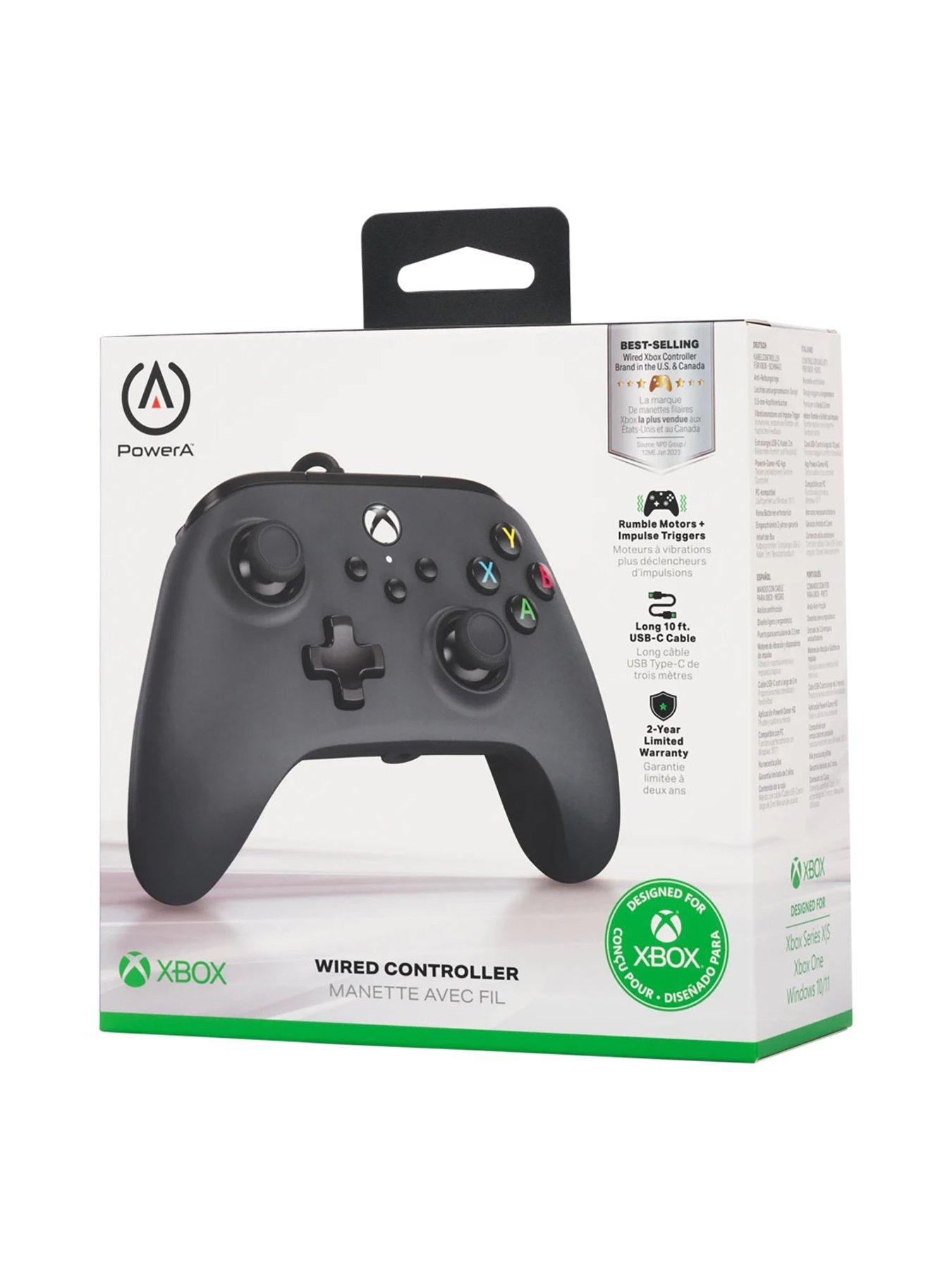 Image 7 of 7 of PowerA Wired Controller for Xbox Series X,S - Black