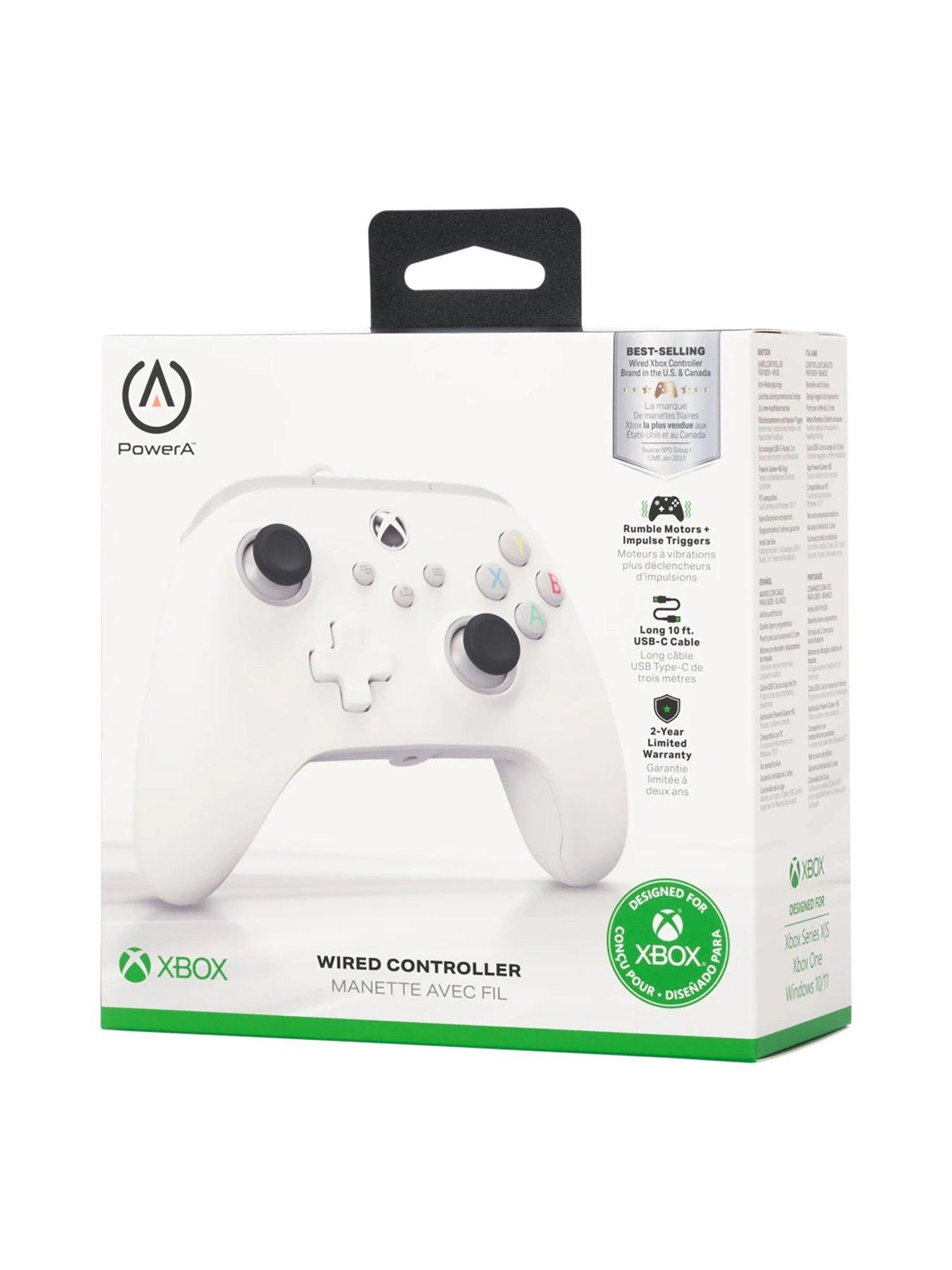 Image 7 of 7 of PowerA Wired Controller for Xbox Series X,S - White