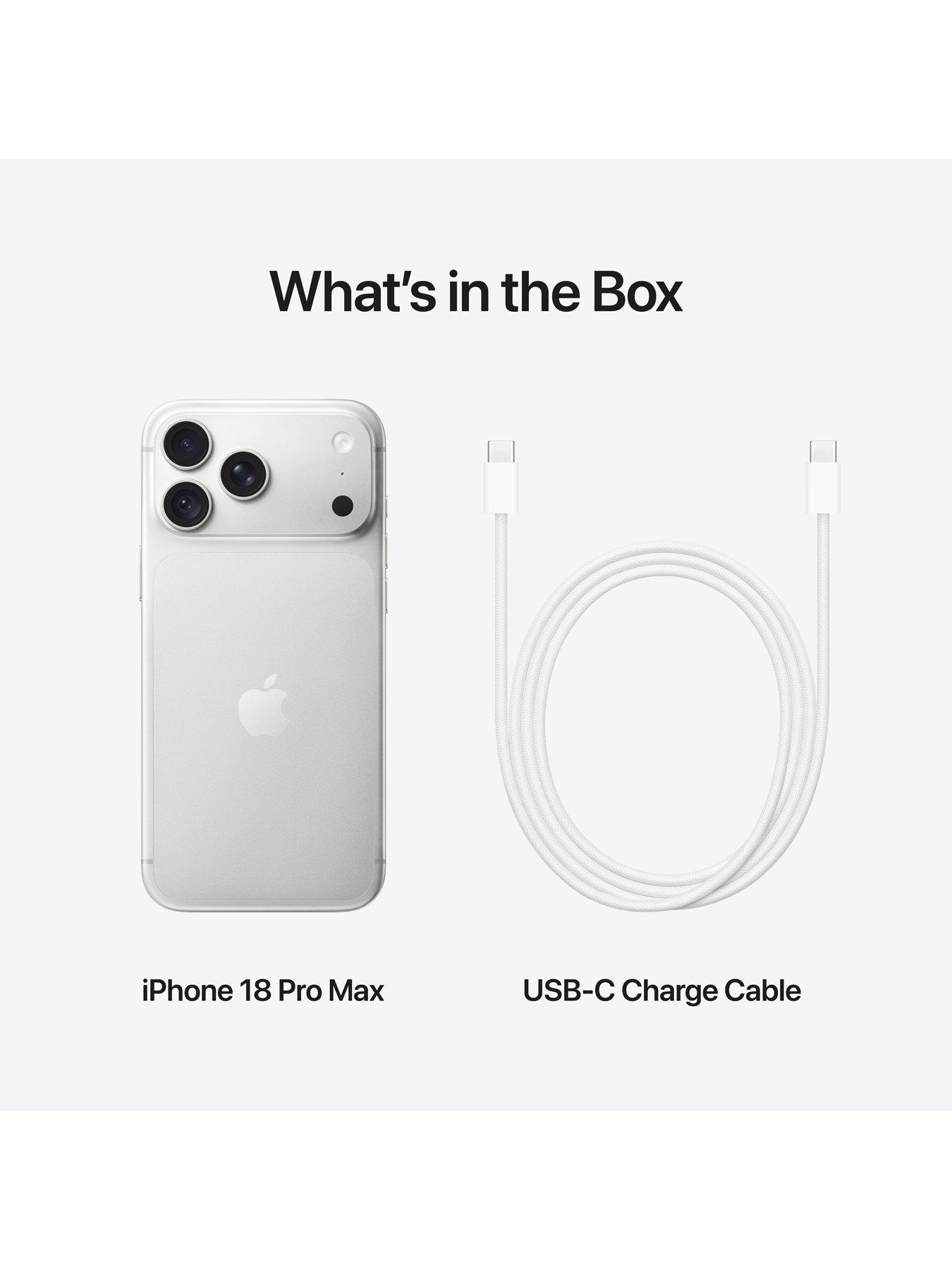 Image 7 of 8 of Apple iPhone 18 Pro Max, 512GB -&nbsp;Silver