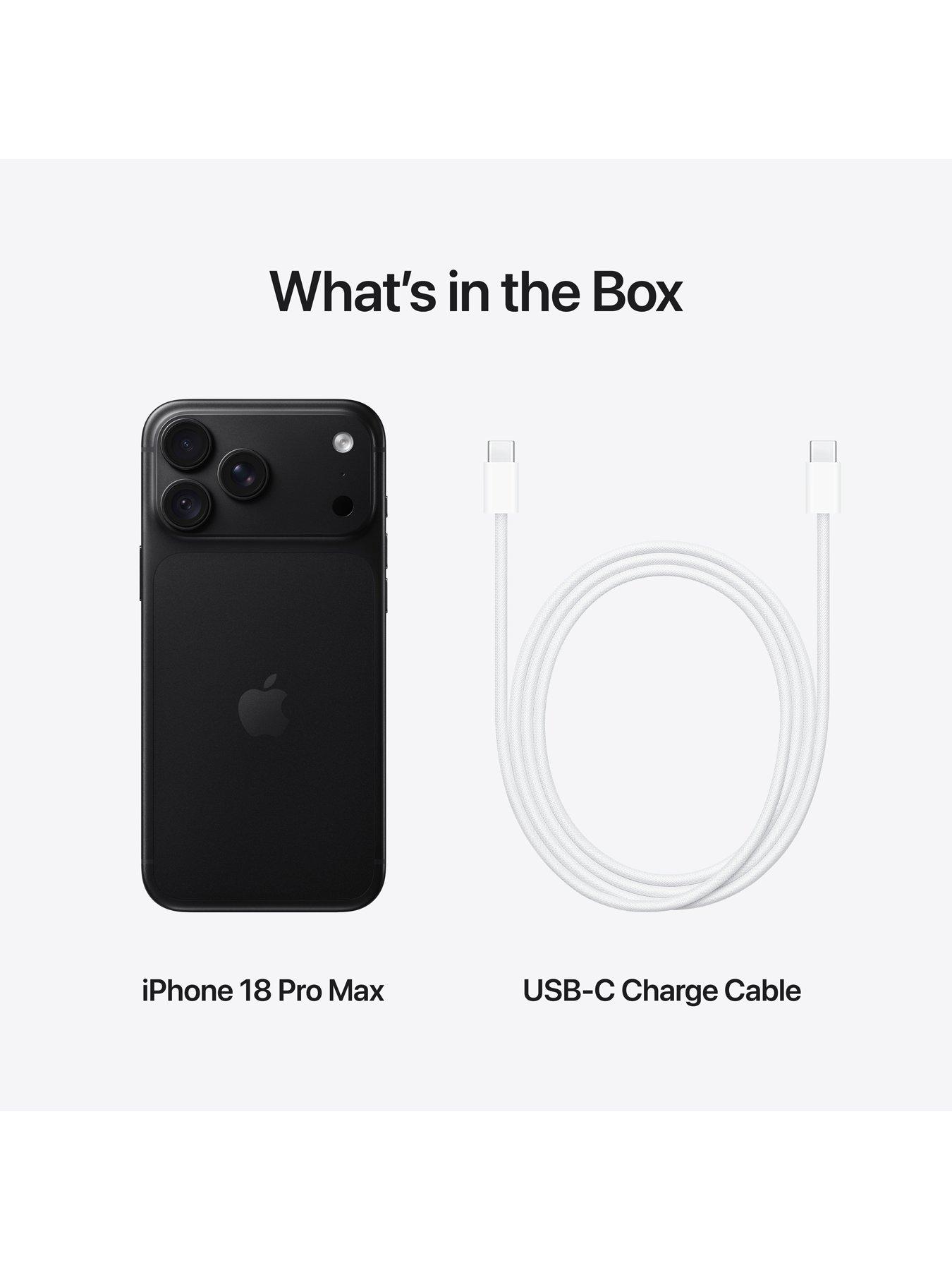 Image 7 of 8 of Apple iPhone 18 Pro Max, 2TB -&nbsp;Black