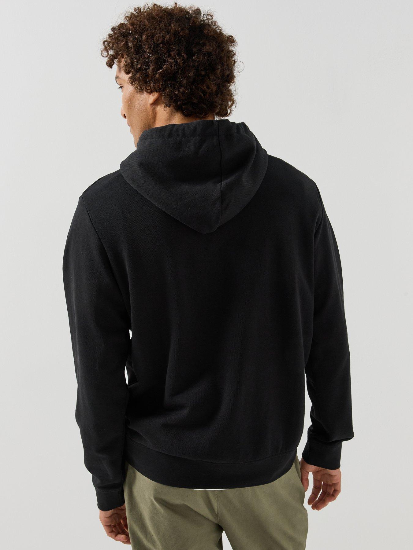 Image 2 of 5 of Jack & Jones Mens Archive Graphic Hoodie - Black
