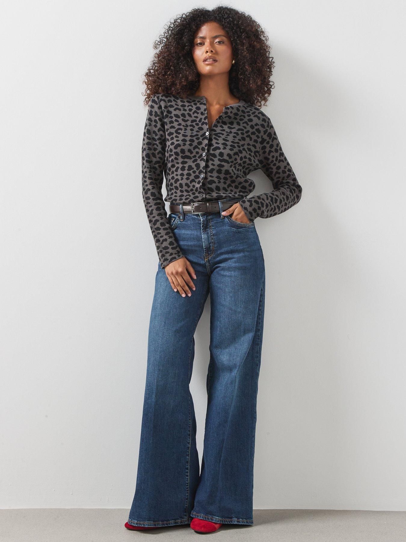 Image 3 of 5 of Mango Cardigan Pantera -grey