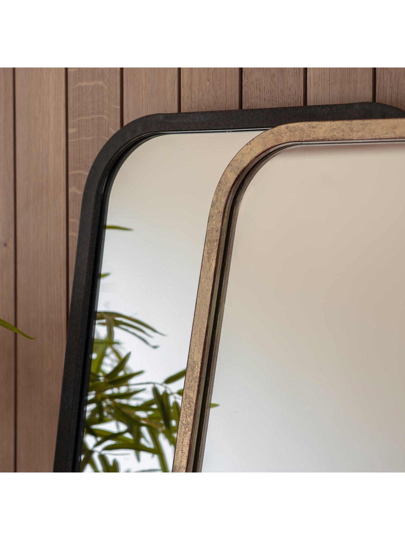Image 3 of 3 of Gallery Kurva Rectangle Gold 610x810mm