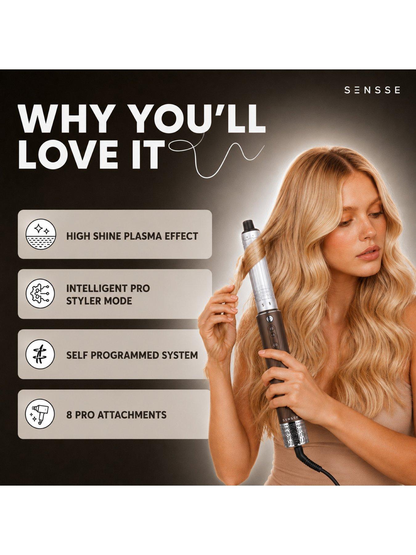 Image 2 of 7 of Sensse Sensse Plasma 8-IN-1 Multi-Styler