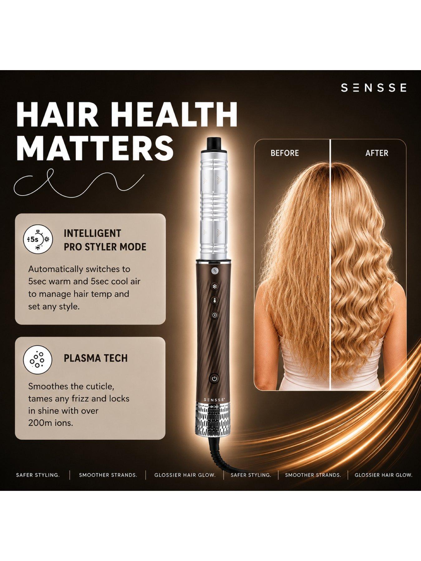 Image 3 of 7 of Sensse Sensse Plasma 8-IN-1 Multi-Styler