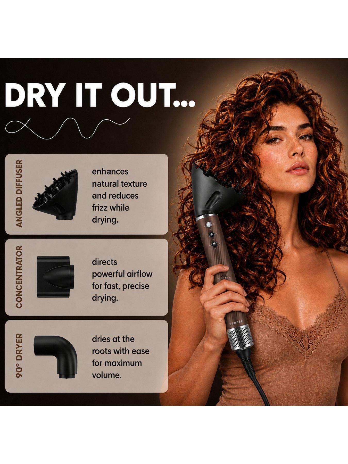 Image 7 of 7 of Sensse Sensse Plasma 8-IN-1 Multi-Styler