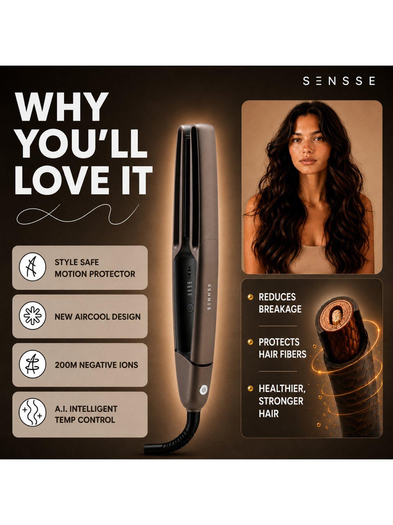 Image 2 of 7 of Sensse Sensse A.I Straightener