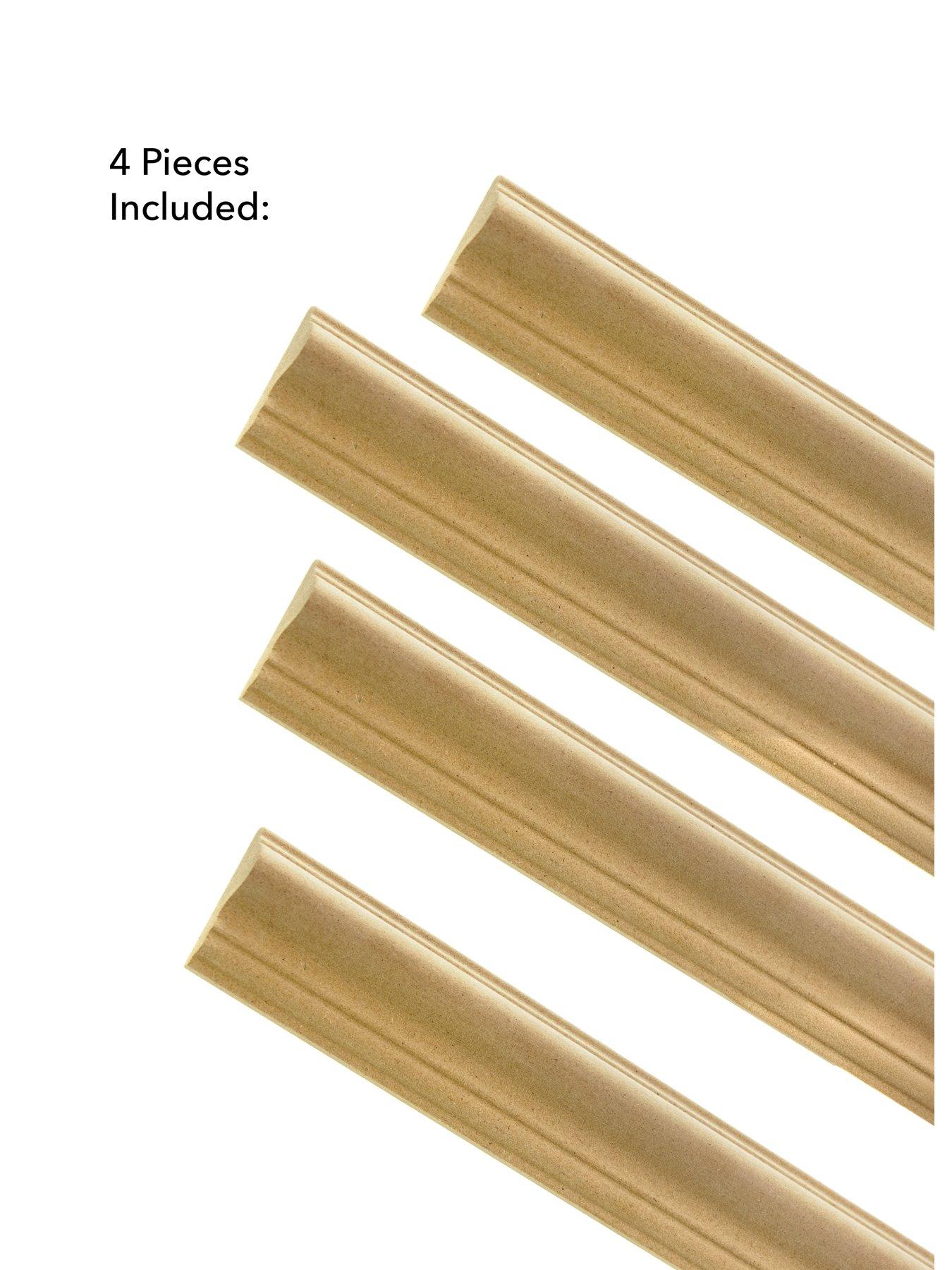 Image 6 of 7 of Wallpops Chair Rail / Picture  Mdf Decorative Moulding