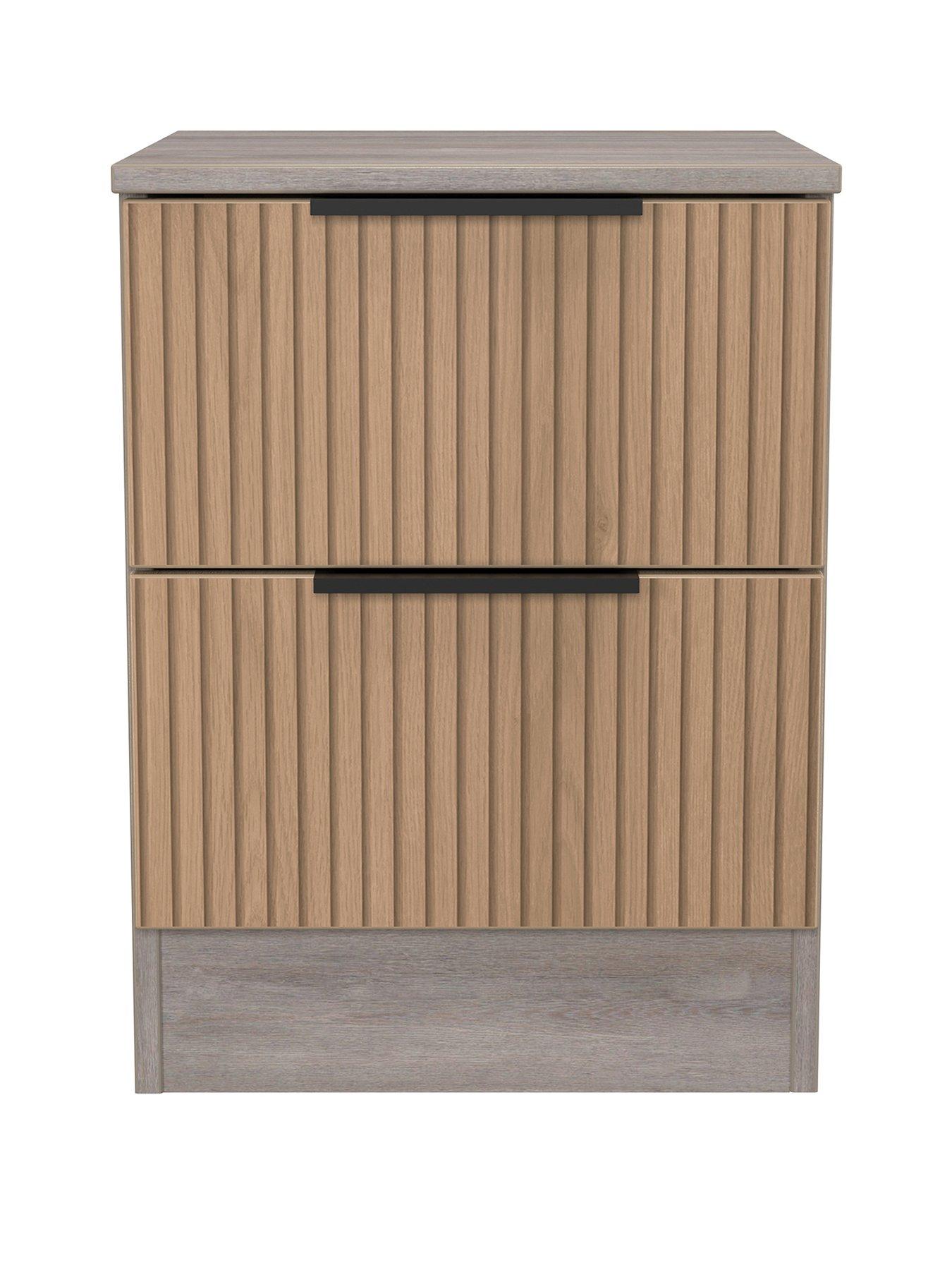 Image 2 of 7 of SWIFT Lane 2 Drawer Bedside