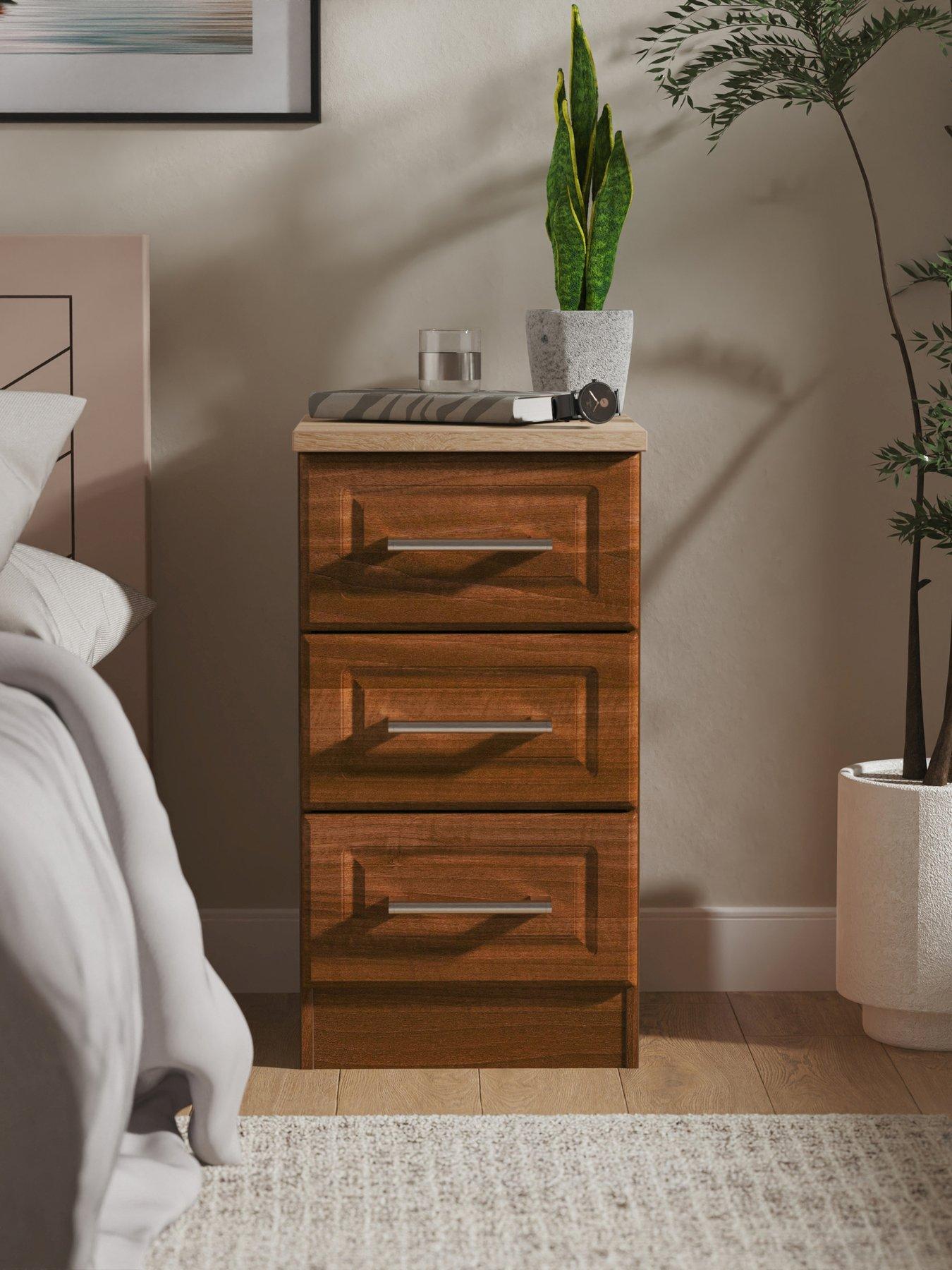 Image 1 of 7 of SWIFT Regent 3 Drawer Bedside Cabinet