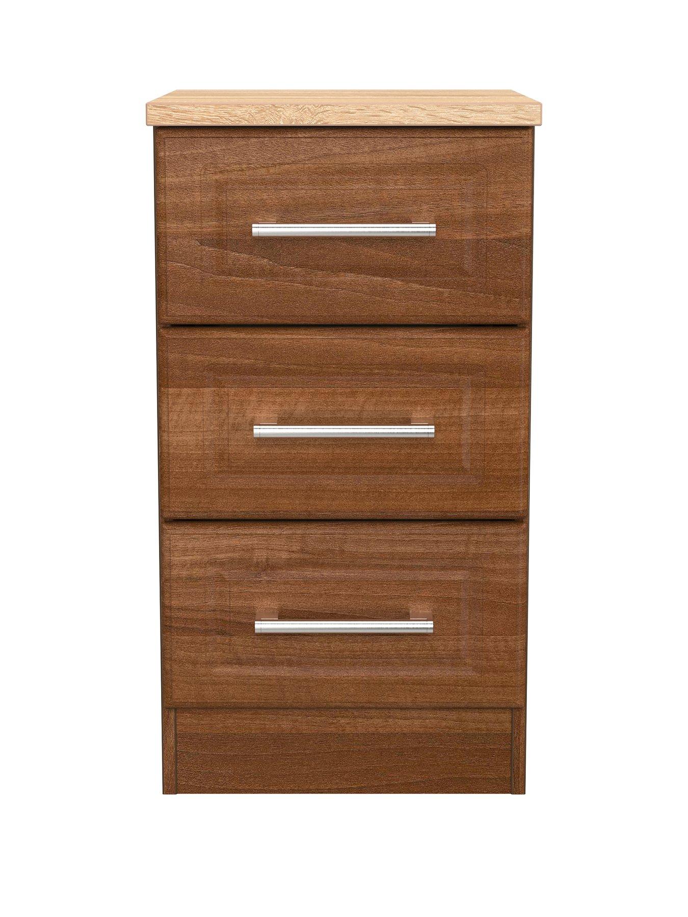 Image 2 of 7 of SWIFT Regent 3 Drawer Bedside Cabinet