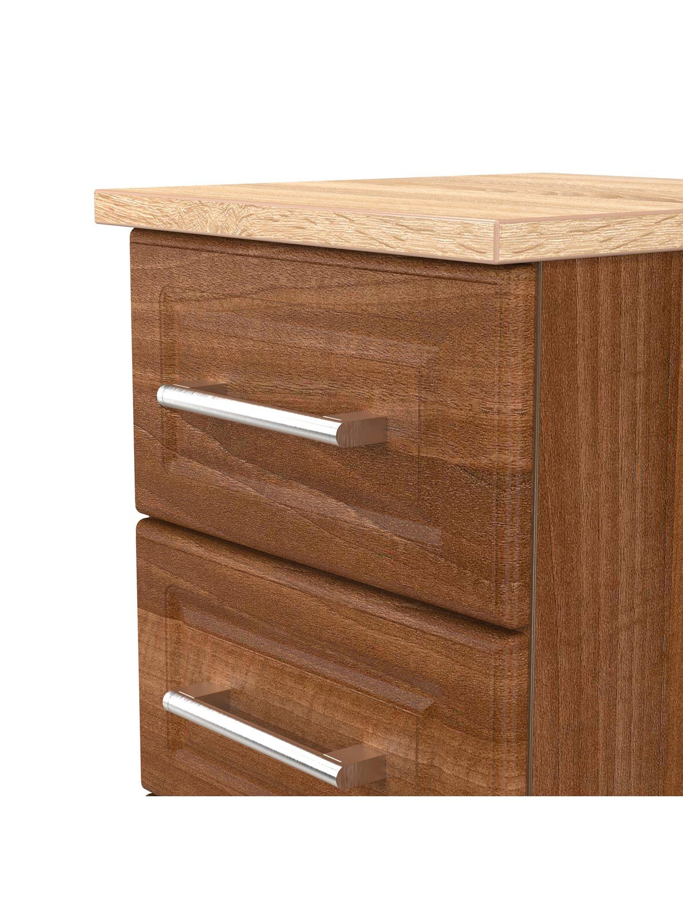 Image 4 of 7 of SWIFT Regent 3 Drawer Bedside Cabinet