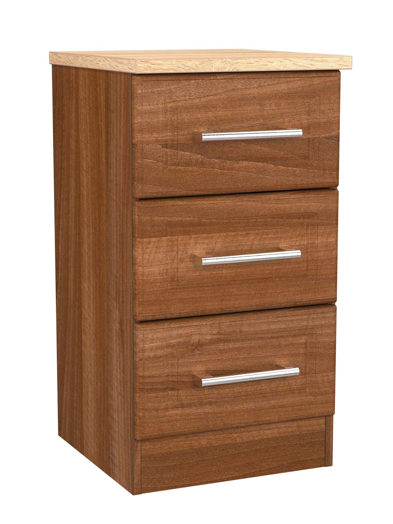 Image 6 of 7 of SWIFT Regent 3 Drawer Bedside Cabinet