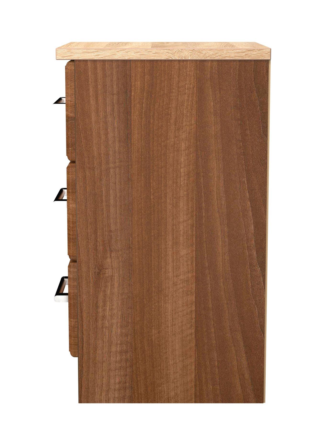 Image 7 of 7 of SWIFT Regent 3 Drawer Bedside Cabinet